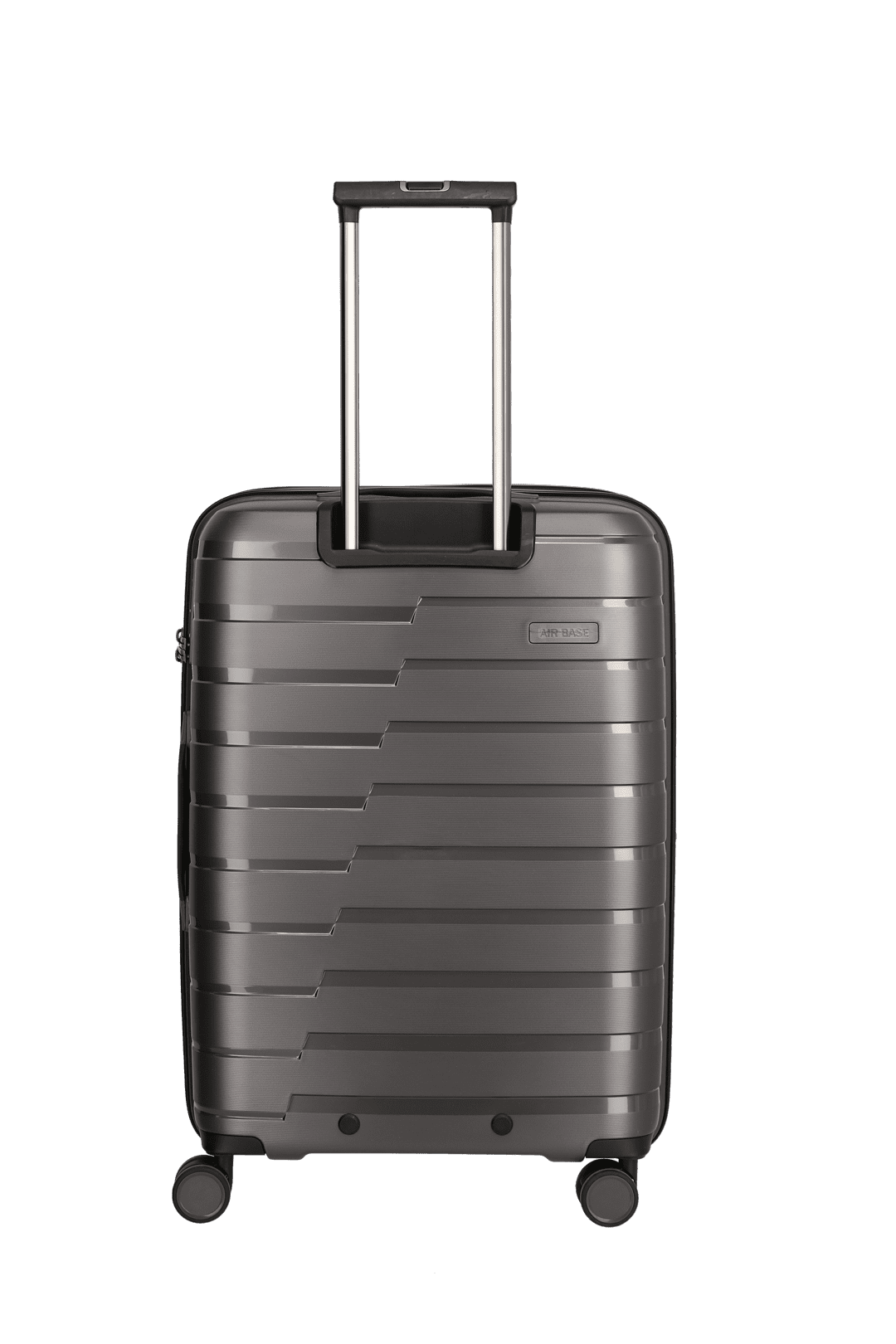 travelite AirBase Koffer von hinten in anthrazit Größe M+