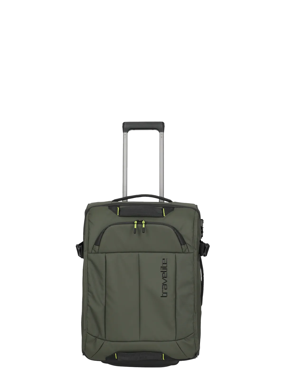 travelite Briize Rollenreisetasche Gr. M khaki Eine travelite Rollenreisetasche der Serie Briize Größe S 55cm Frontansicht in khaki
