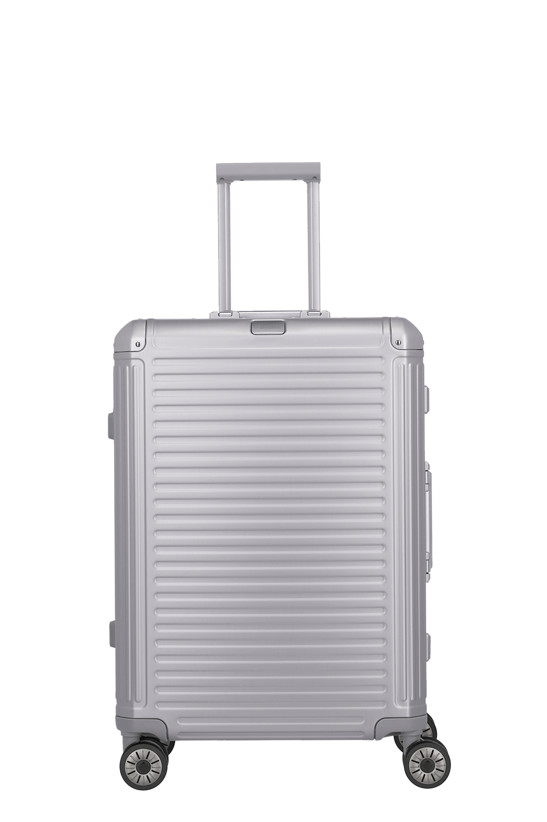 travelite Next Aluminiumkoffer Größe M (67 cm) in Silber