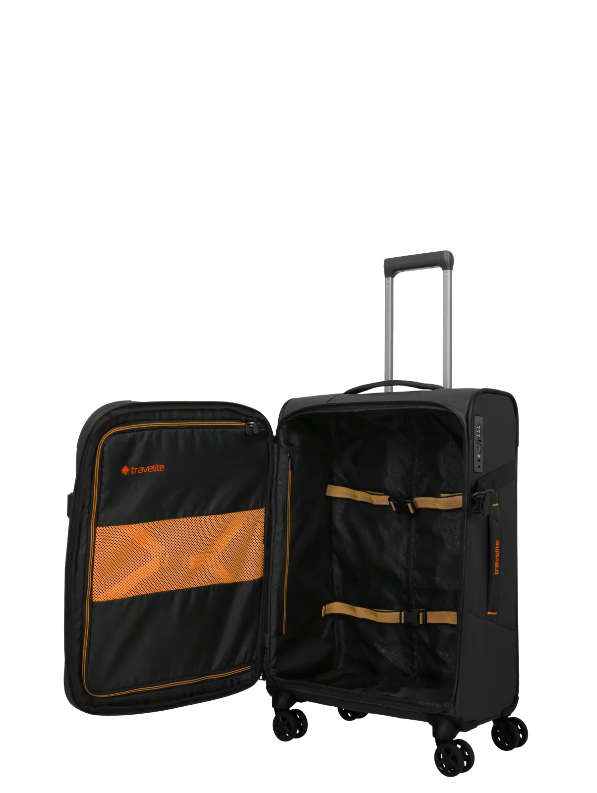 travelite Briize Koffer M 67cm schwarz