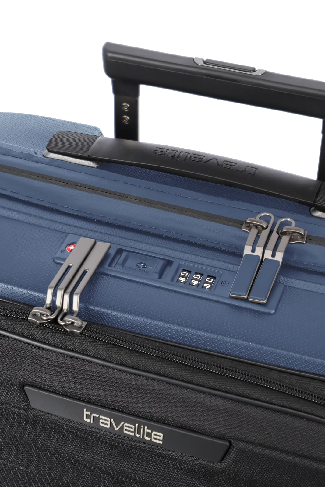Mooby in Blau Groesse S mit Vortasche Reissverschluesse
