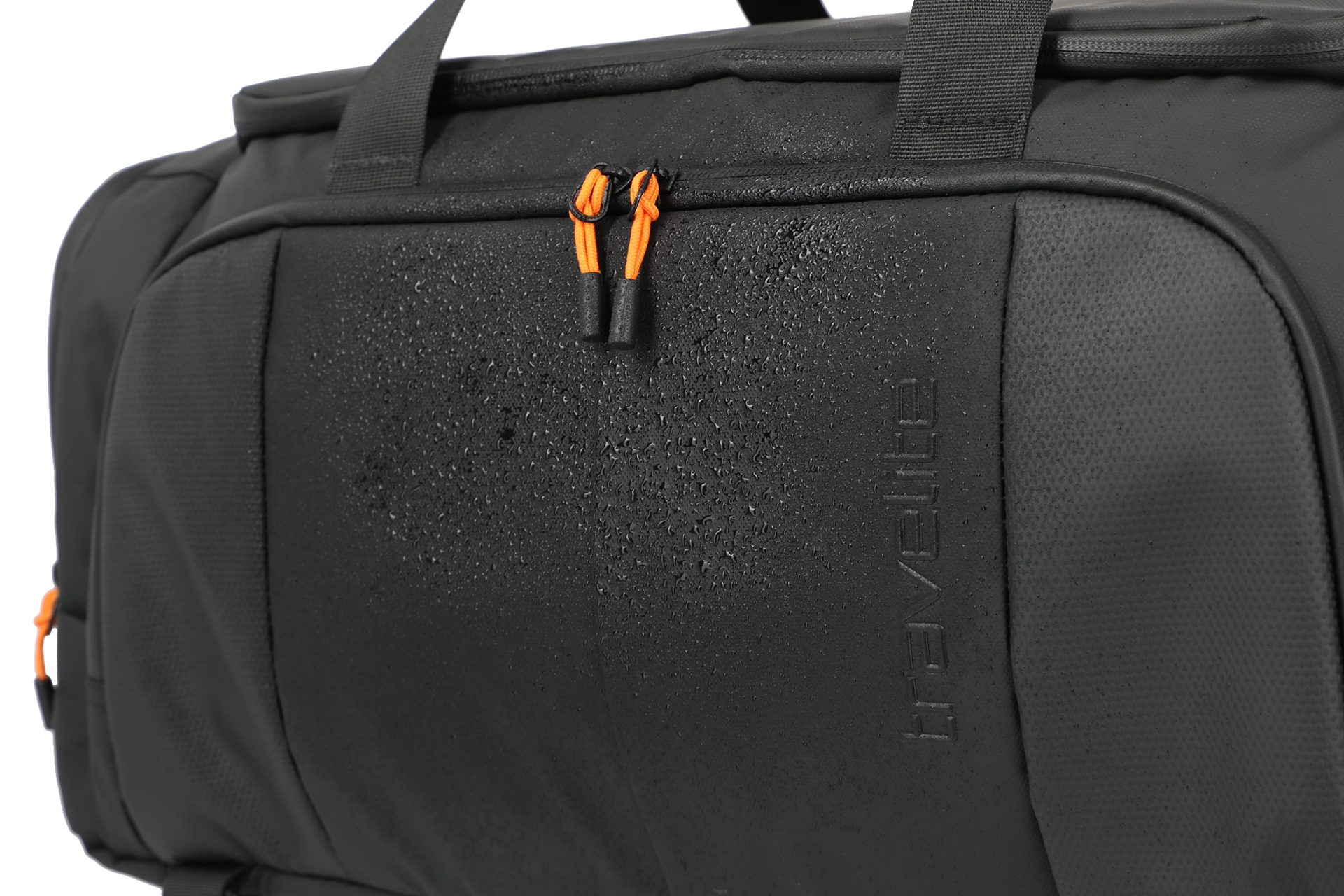 travelite Briize Multifunktionstasche-Rucksack schwarz Ein travelite Rucksack der Serie Briize Detail Material in schwarz