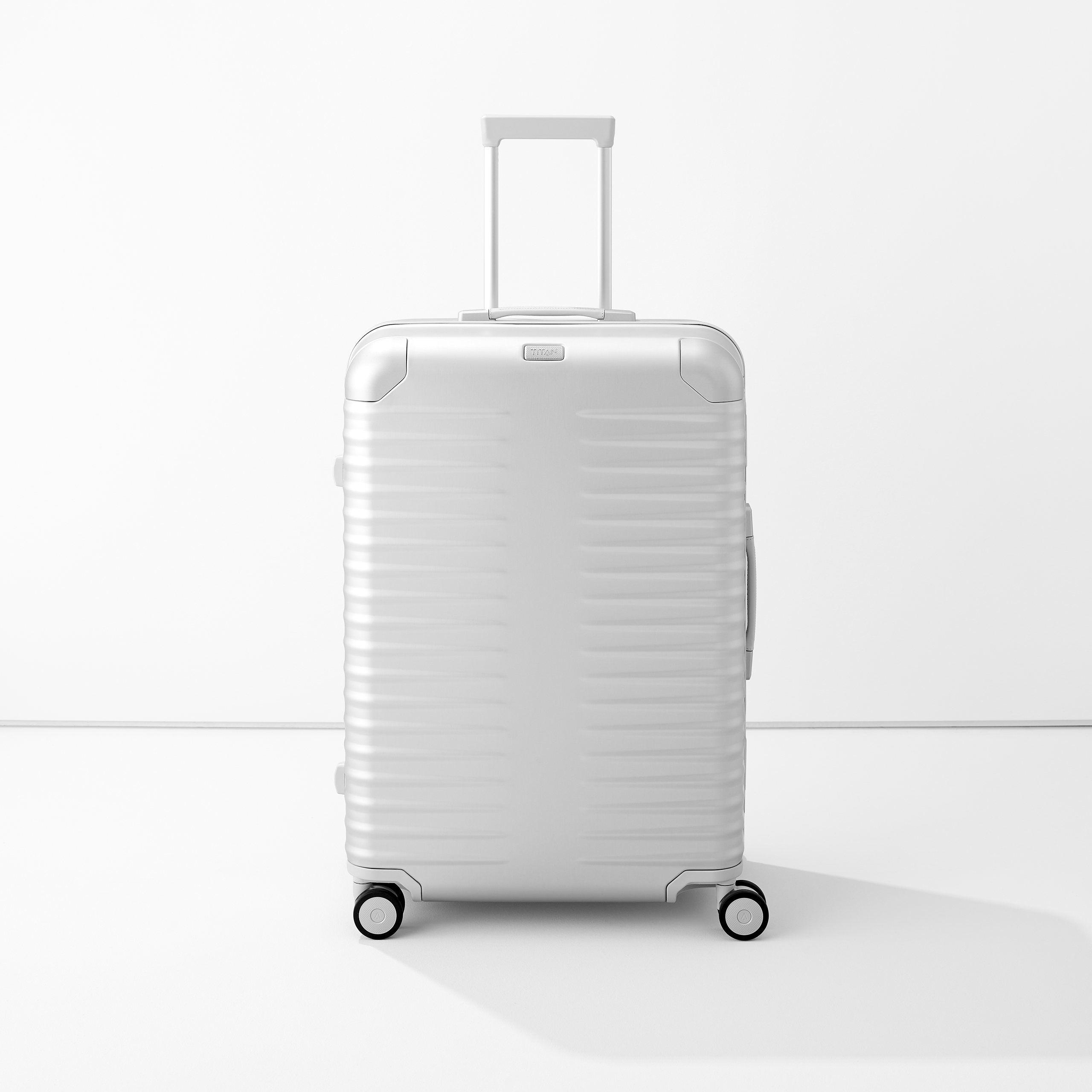 Maleta de aluminio TITAN ETERNITY, trolley L en plata