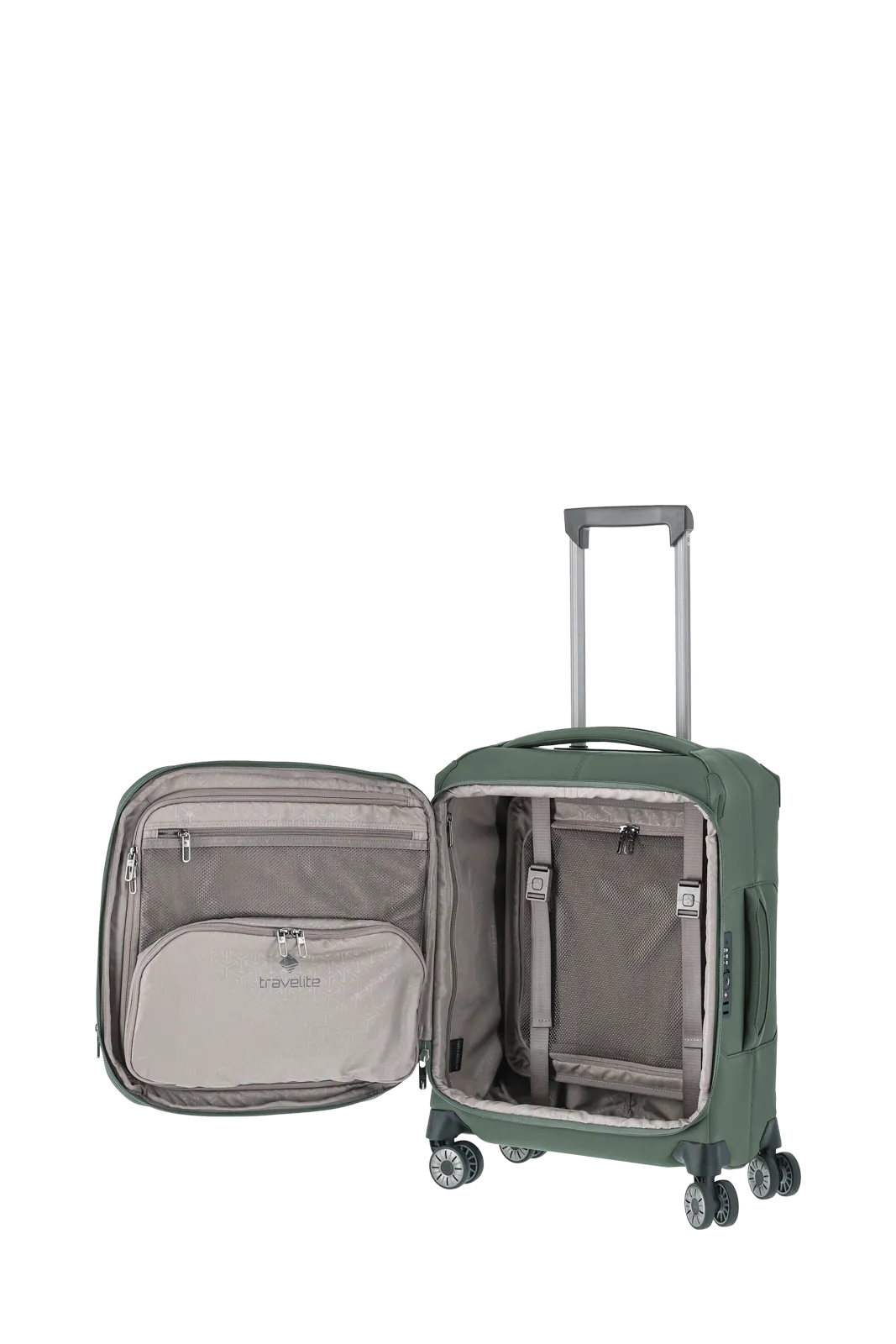oliver Priima Weichgepäck Koffer geöffnet von travelite Größe S