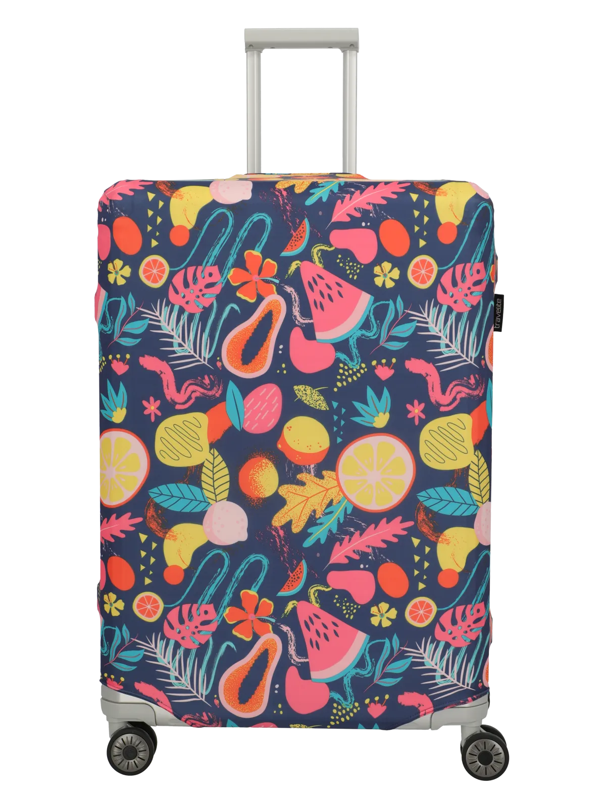 travelite  Kofferhülle L in Obst travelite Kofferhülle L Frontansicht in Obst