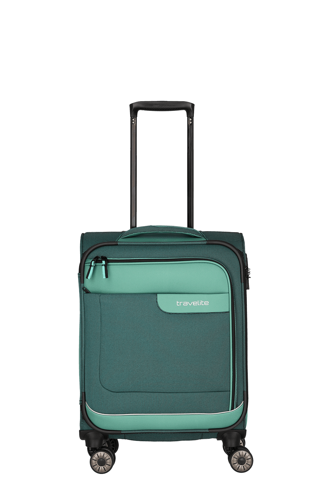 travelite Viia Koffer eukalyptus S eukalyptus Viia Weichgepäck Koffer Frontalansicht von travelite Größe S