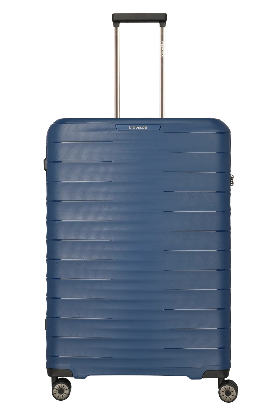 Mooby in Blau Groesse L Frontalansicht travelite Mooby Trolley L in Blau Frontalansicht