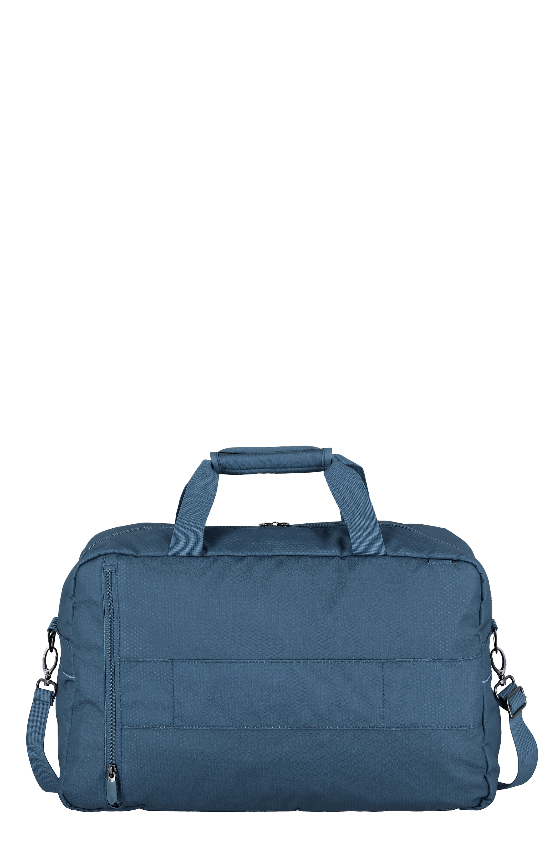 Blaue Reisetasche mit Schultergurt und Tragegriffen – praktische Sport- und Reisetasche