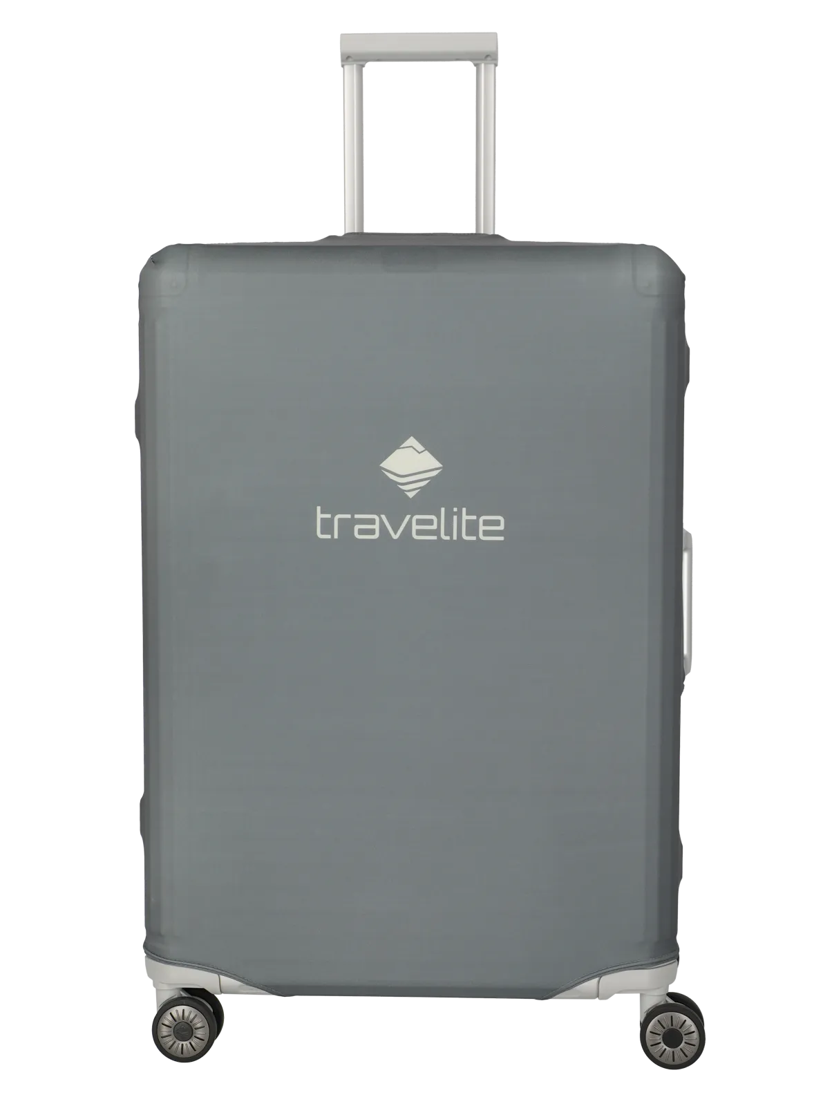 travelite  Kofferhülle Lin anthrazit travelite Kofferhülle L Frontansicht in anthrazit