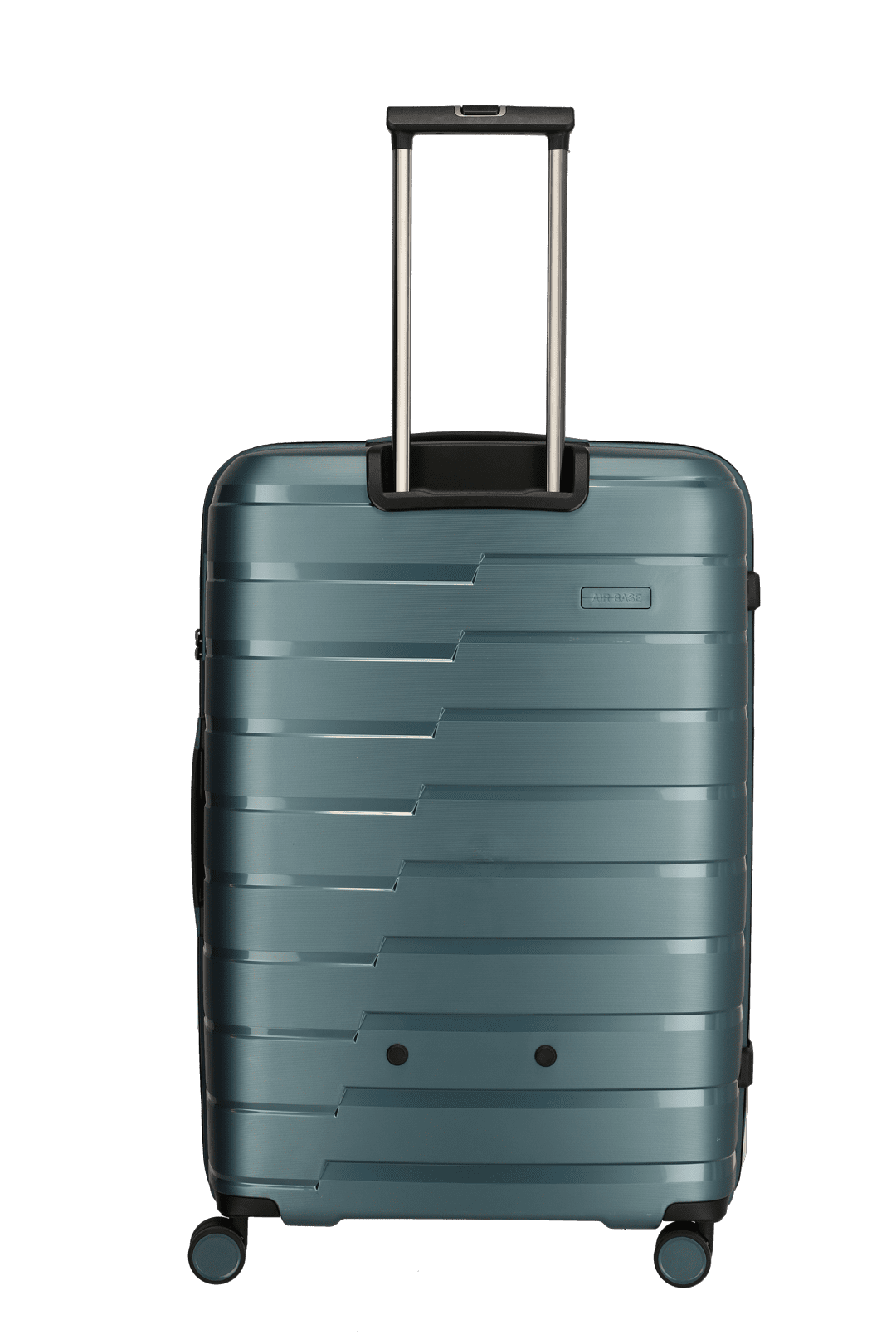 travelite AirBase Koffer von hinten in blau Größe M