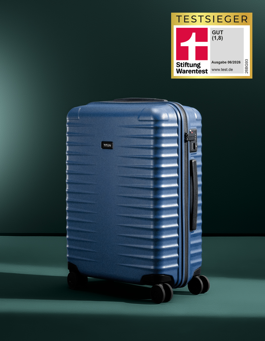 TITAN Upgrade S20: Winner of the Stiftung Warentest test