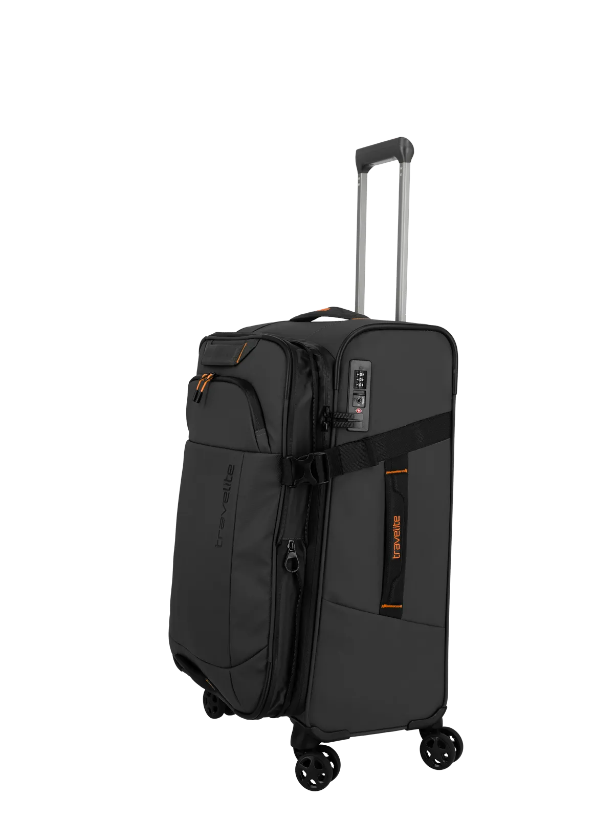 travelite Briize Koffer M 67cm schwarz