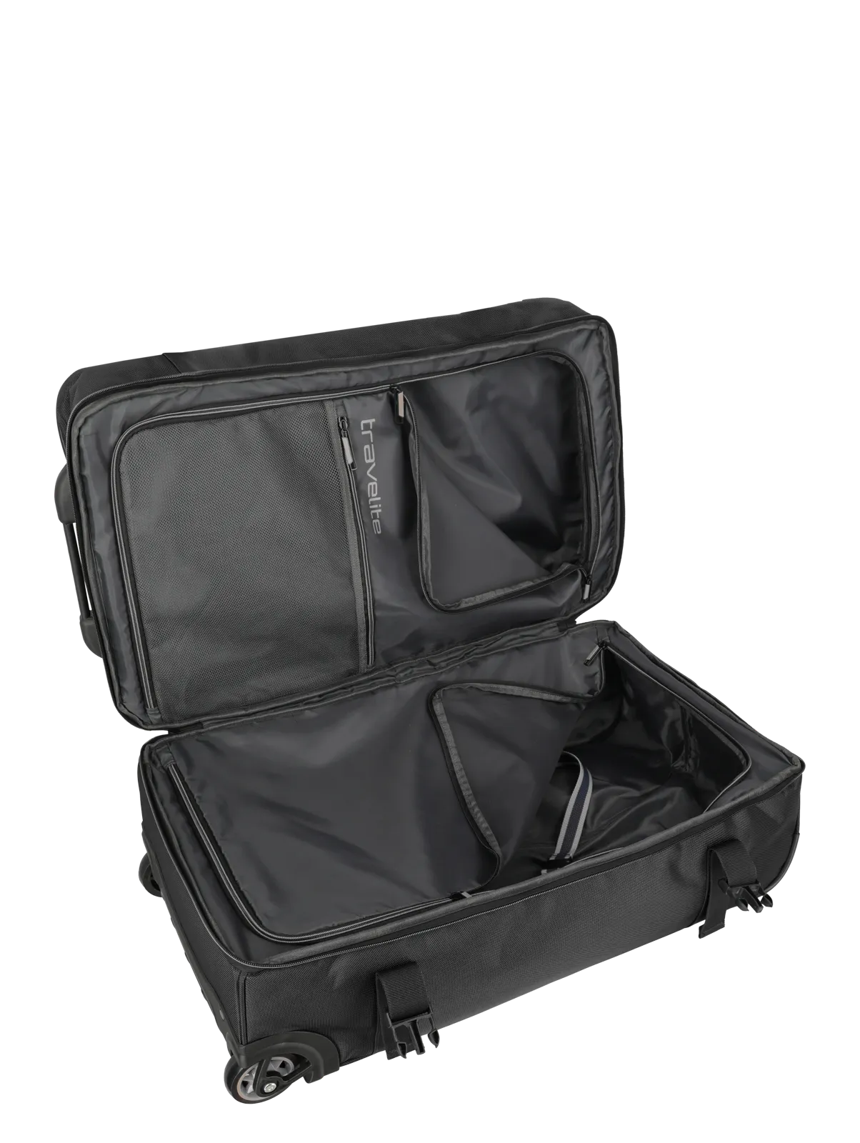 travelite Tarifa Rollenreisetasche schwarz