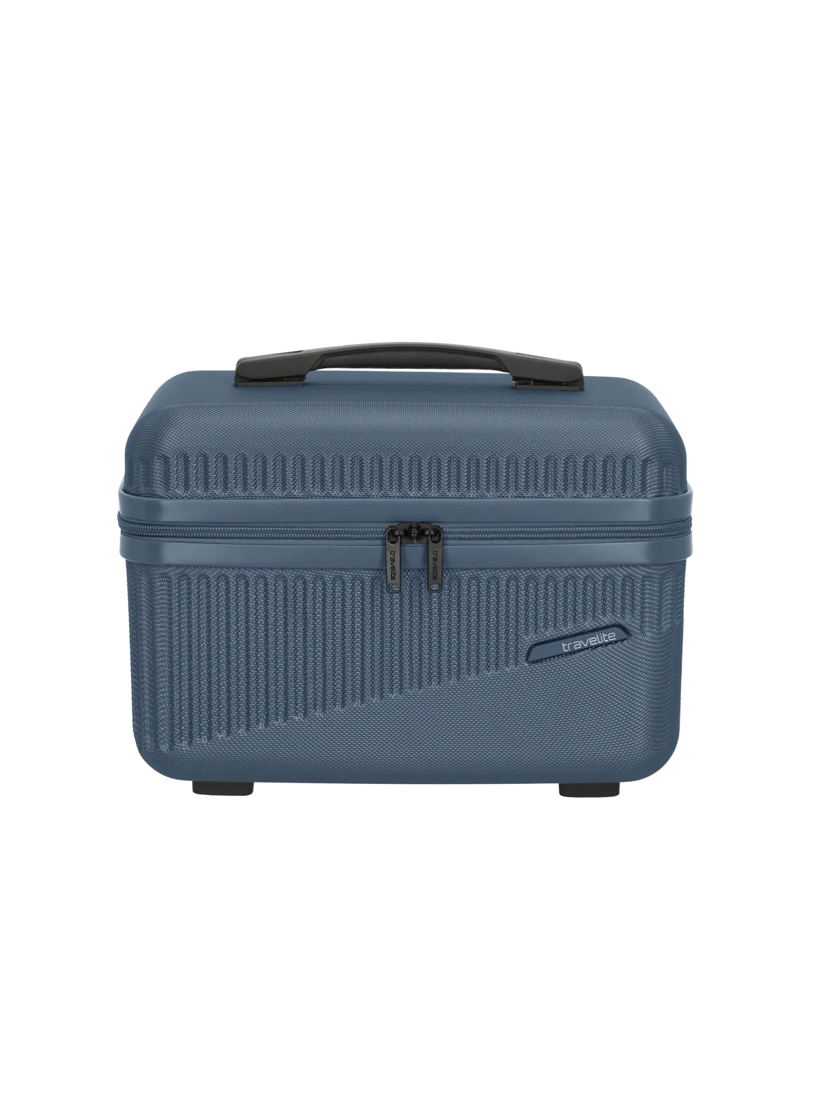 travelite bali Beautycase blau Ein travelite Beautycase der Serie Bali Frontansicht in blau
