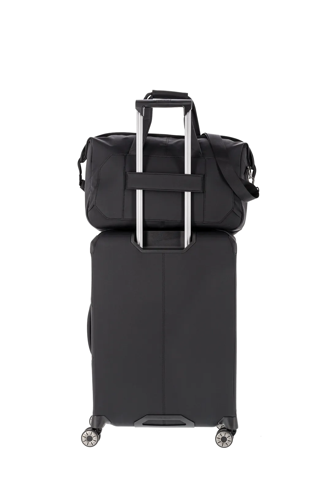 travelite Priima Koffer mit Weekender schwarz Größe S