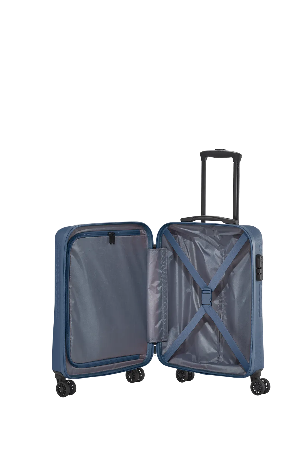 travelite Bali Hartschalenkoffer S 55cm blau