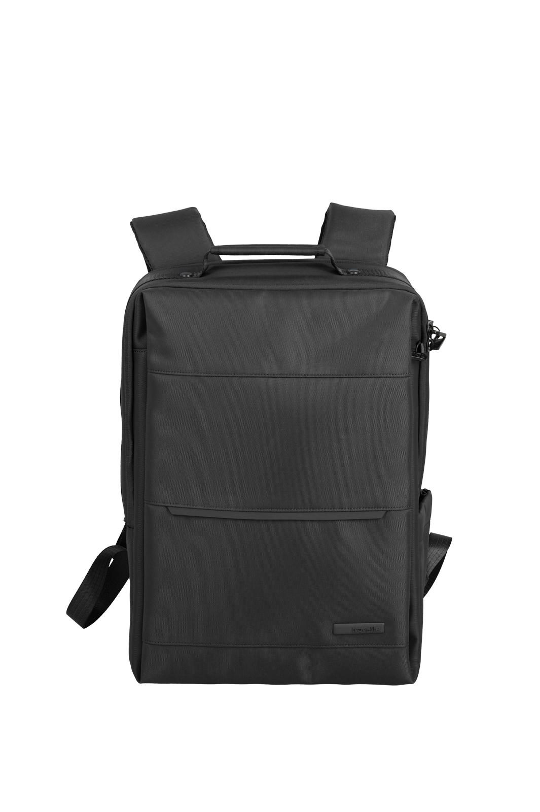 Moderner schwarzer Rucksack für Alltag, Arbeit und Reisen – geräumig, wasserabweisend, mit vielen Fächern Schwarzer, rechteckiger Rucksack mit praktischem Design, ideal für Büro, Uni und Reisen, aus robustem Material