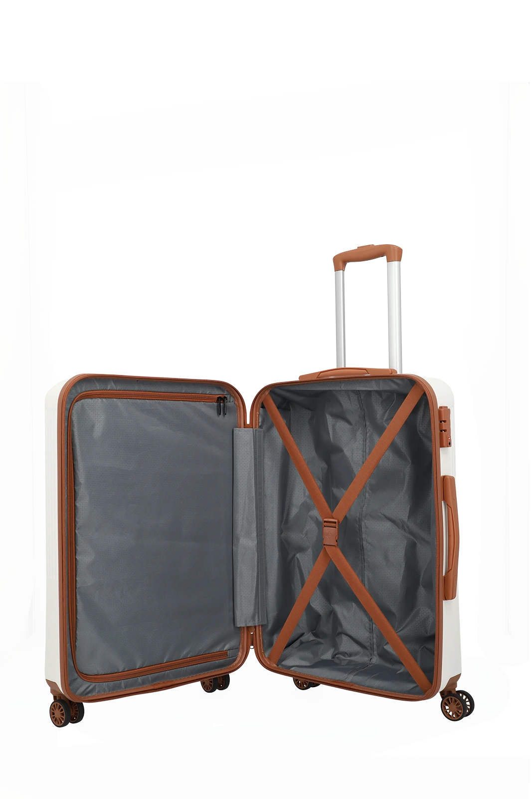 travelite Bali Hartschalenkoffer M weiß