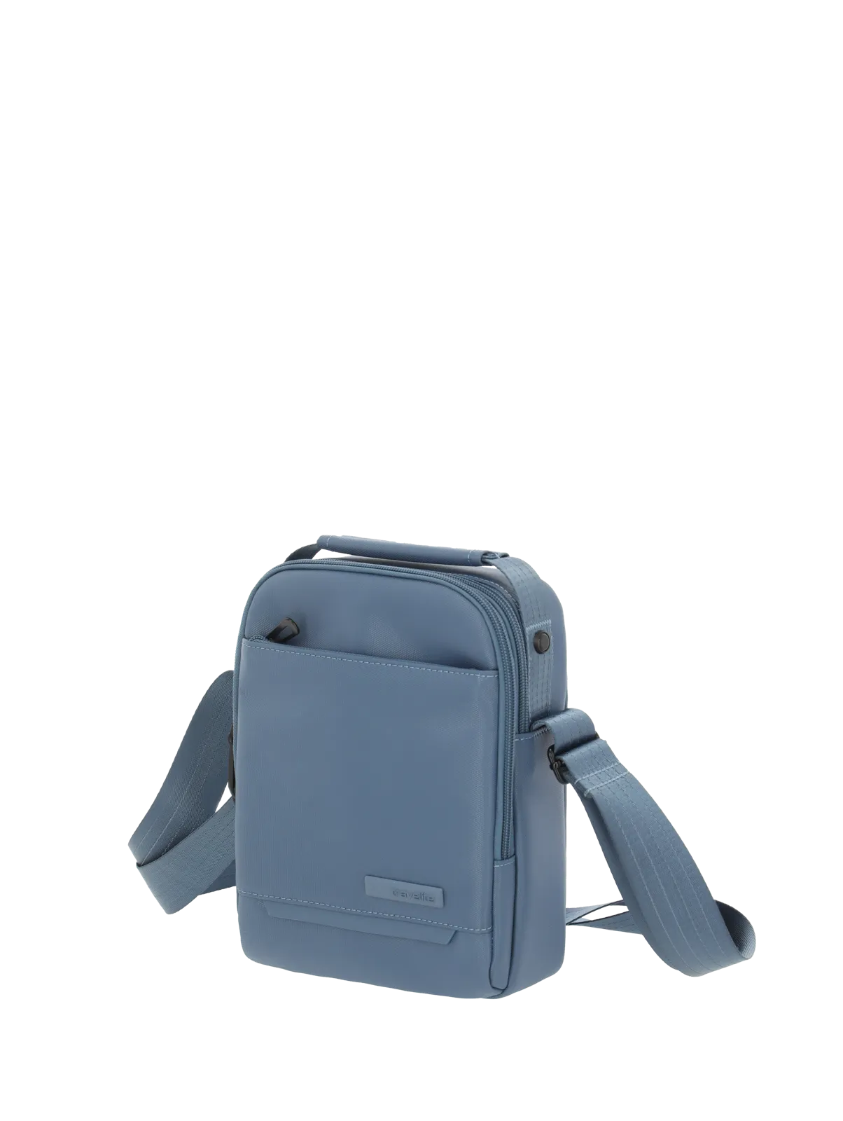 Moderne Umhängetasche in Blau für Herren, mit verstellbarem Schultergurt, ideal für Alltag und Reisen