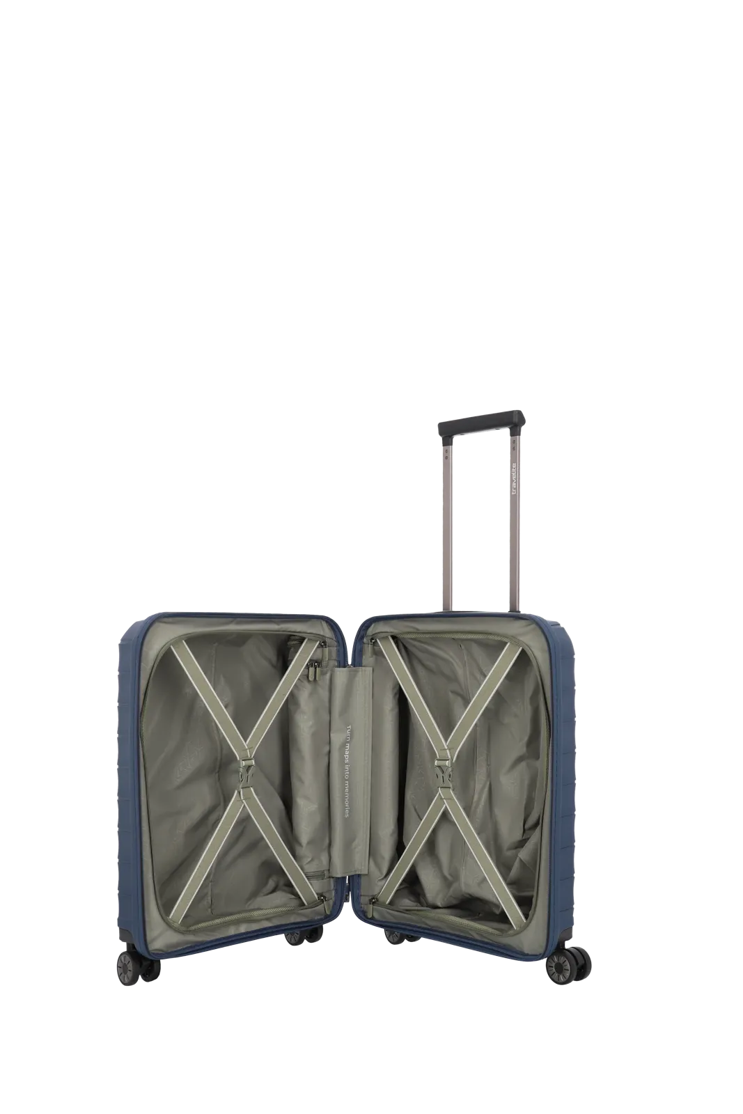 Mooby in Blau Groesse S Innenansicht Packgurte