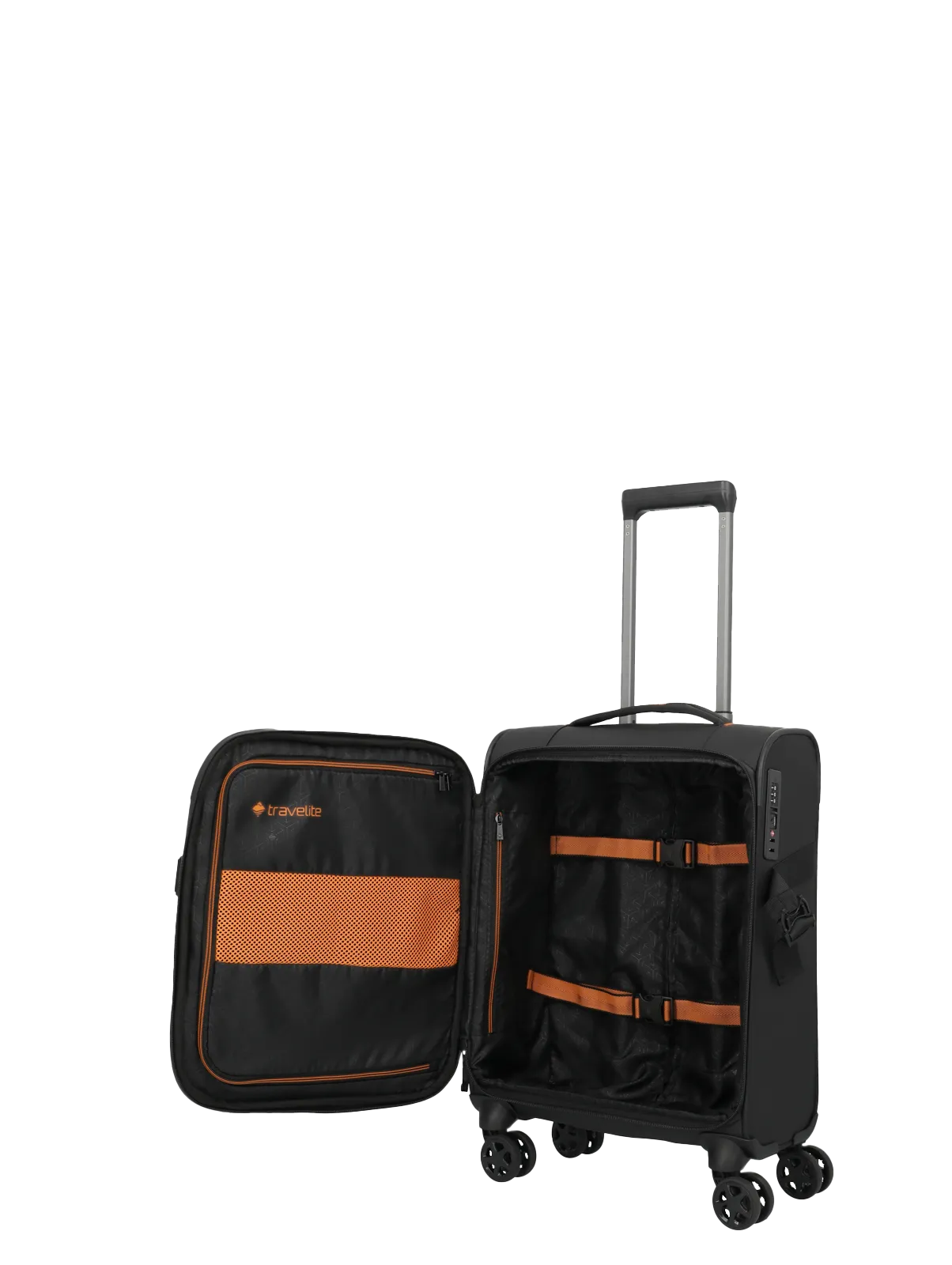 travelite Briize Koffer S 55cm schwarz