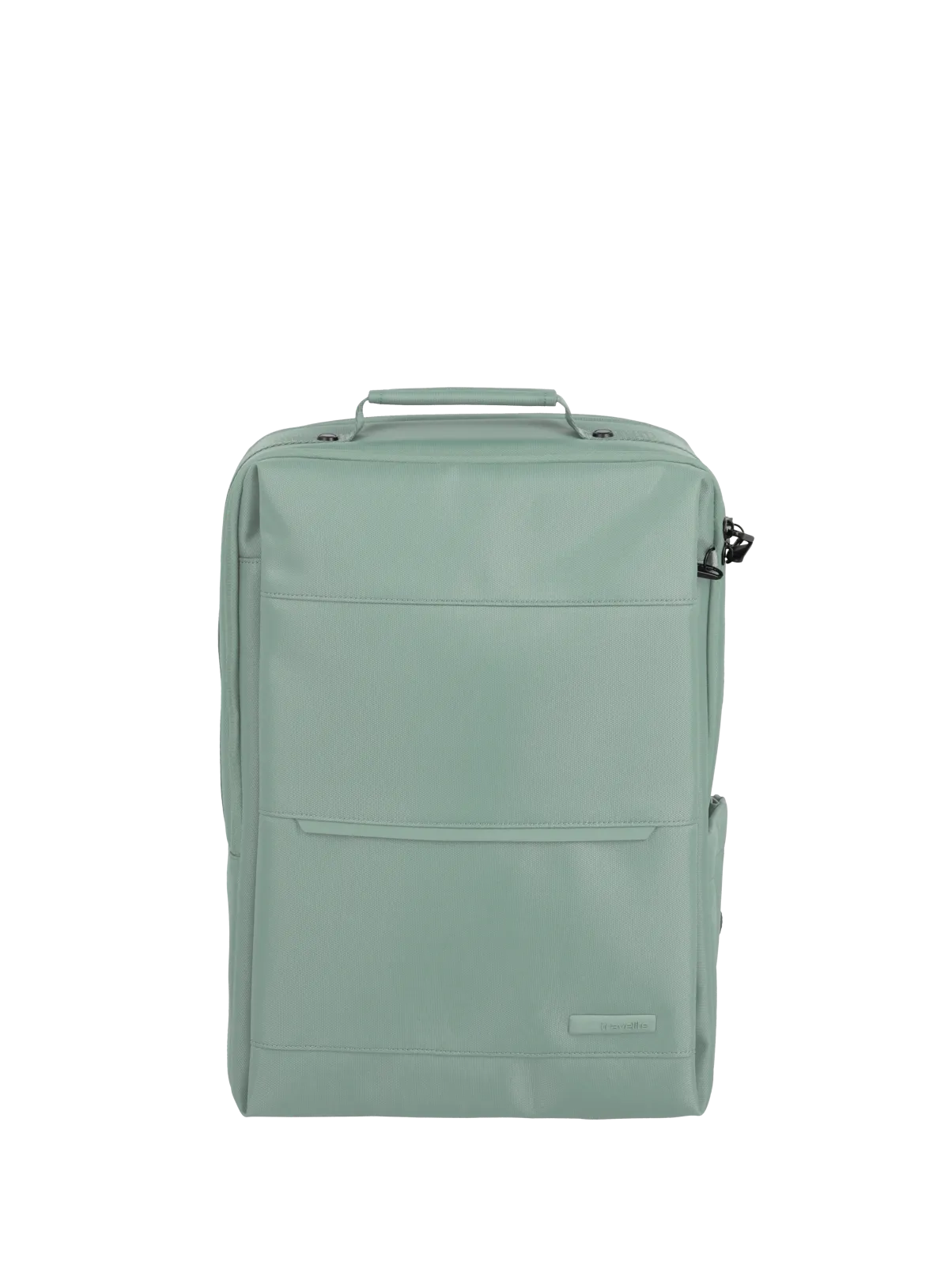 Minimalistischer Rucksack in Pastellgrün für Alltag, Büro oder Reisen