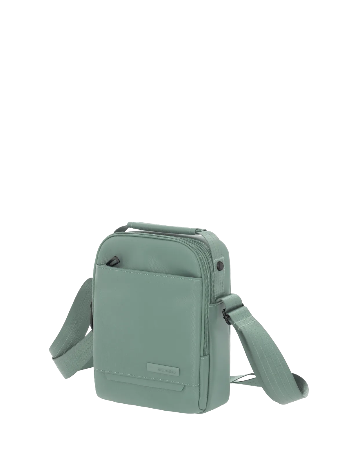 Elegante Umhängetasche in Mintgrün mit verstellbarem Schultergurt – ideal für Alltag und Freizeit