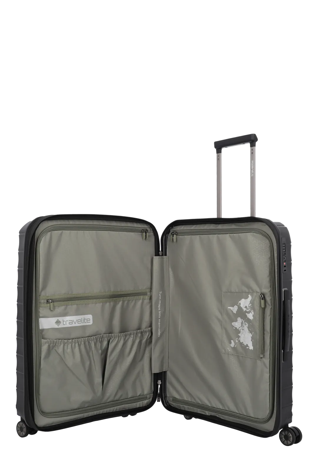 Mooby in Schwarz Groesse M Innenansicht Taschen