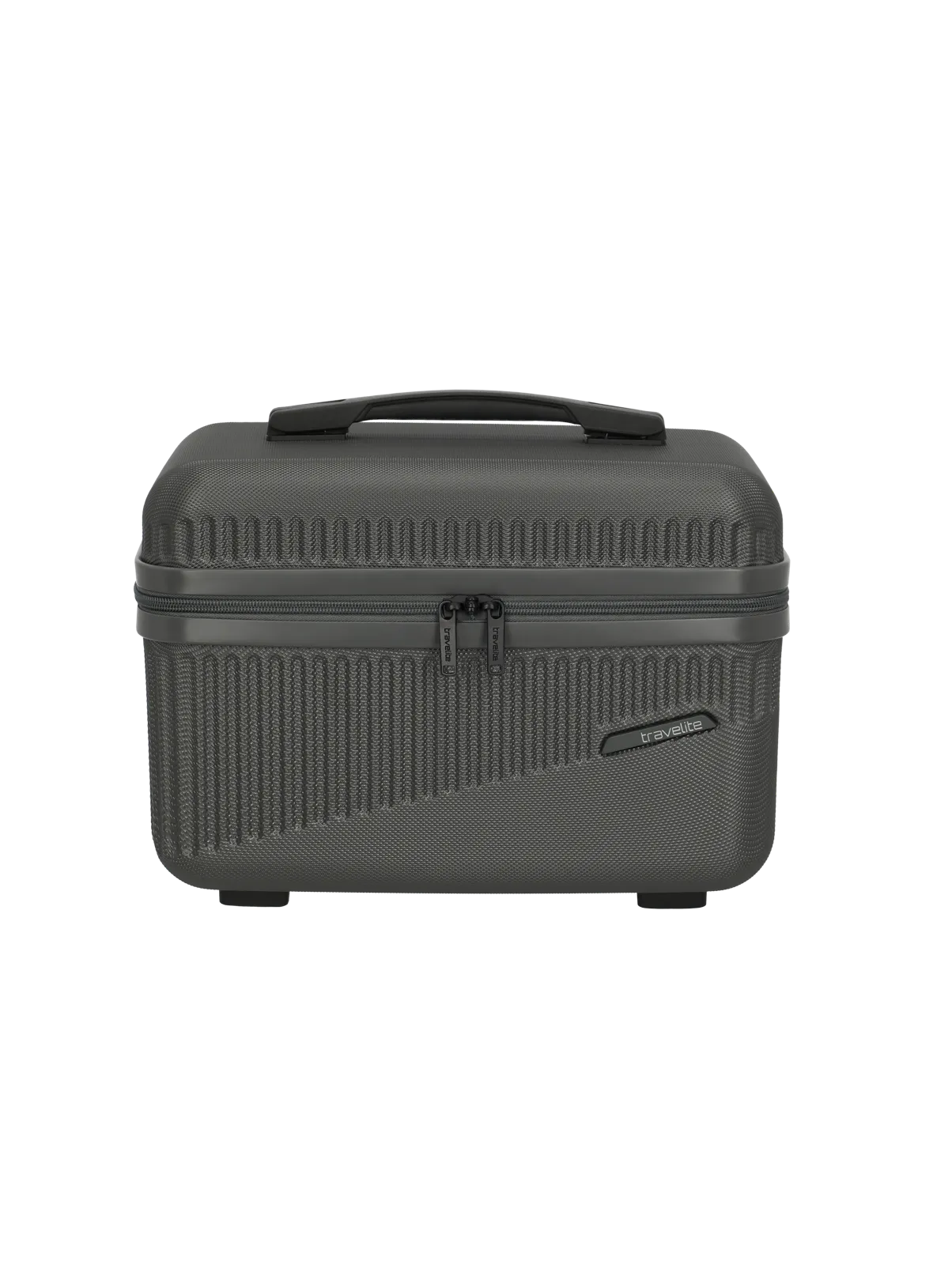 travelite bali Beautycase anthrazit Ein travelite Beautycase der Serie Bali Frontansicht in anthrazit