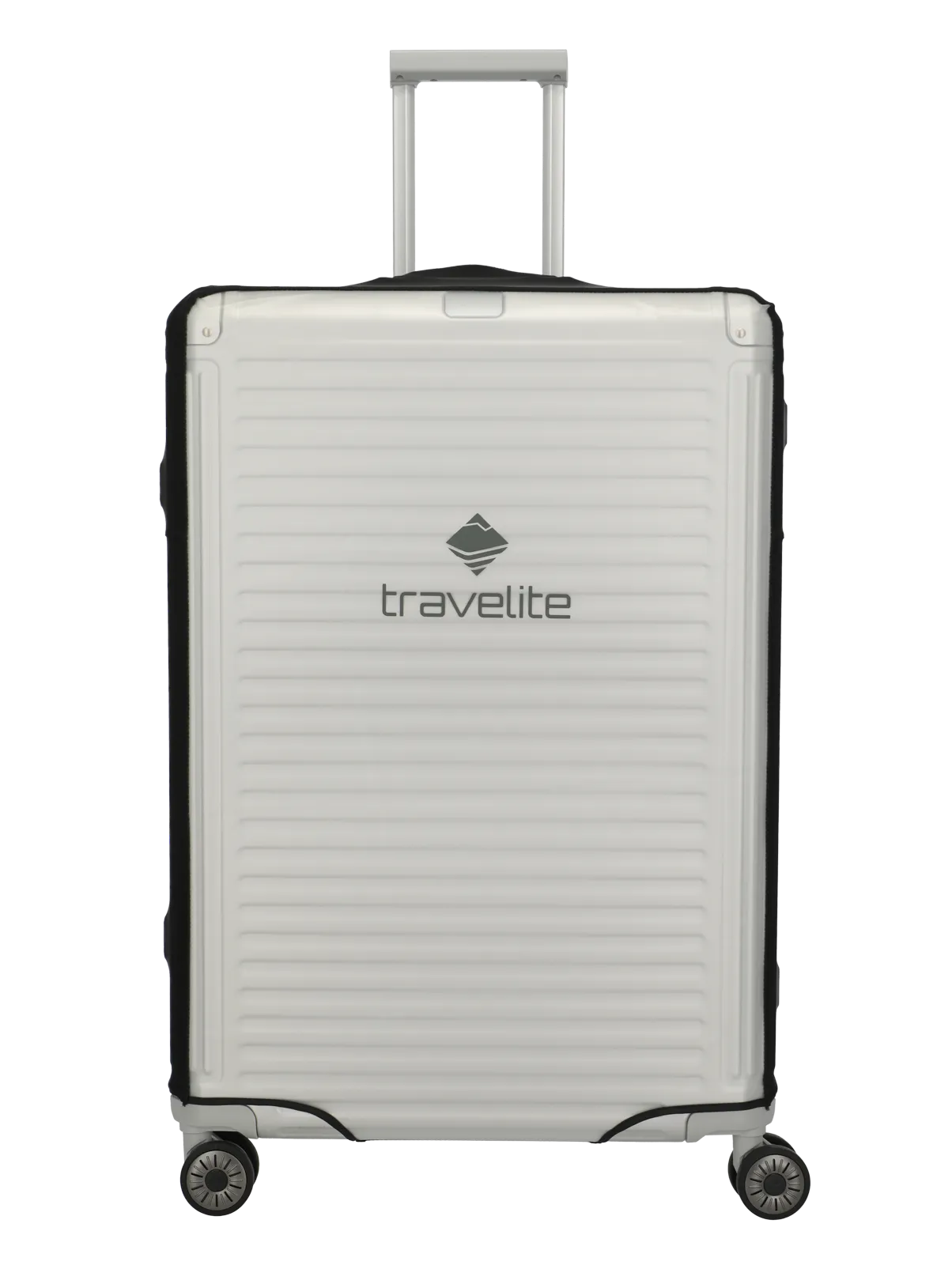 travelite  Kofferhülle L in transparent travelite Kofferhülle L Frontansicht in transparent
