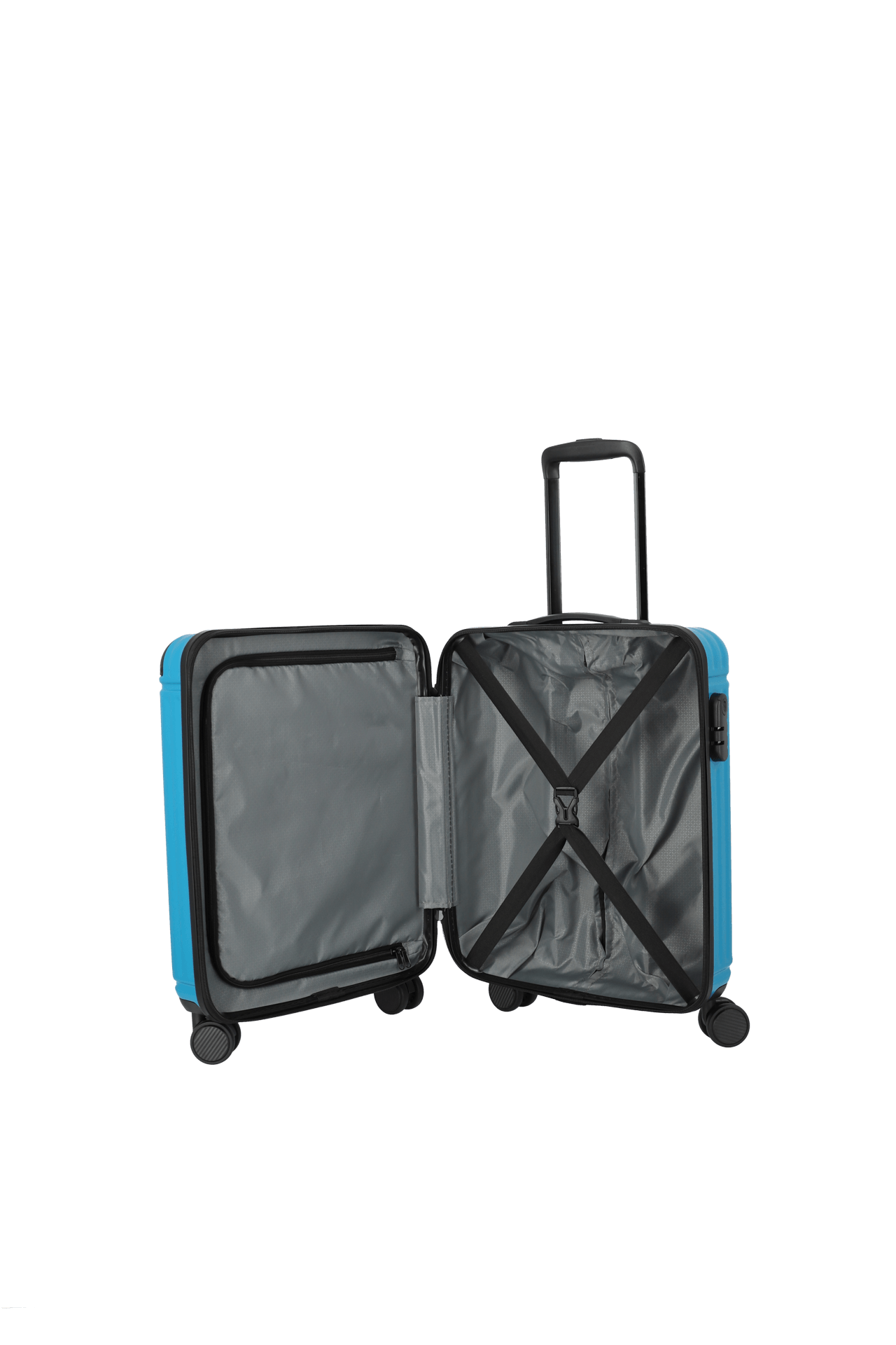travelite Cruise Hartschalenkoffer S 55cm türkis