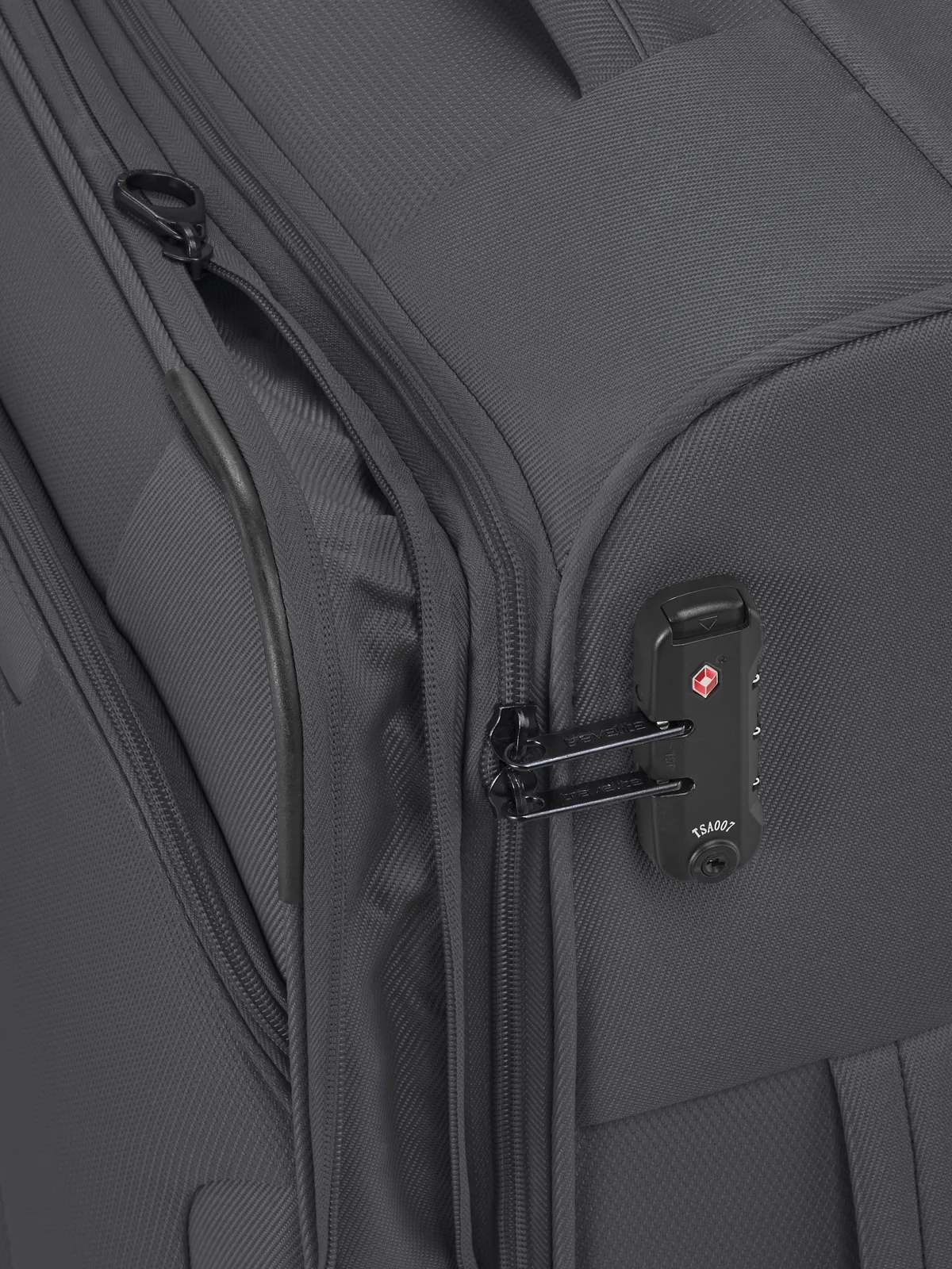travelite Croatia Weichgepäck Detail anthrazit