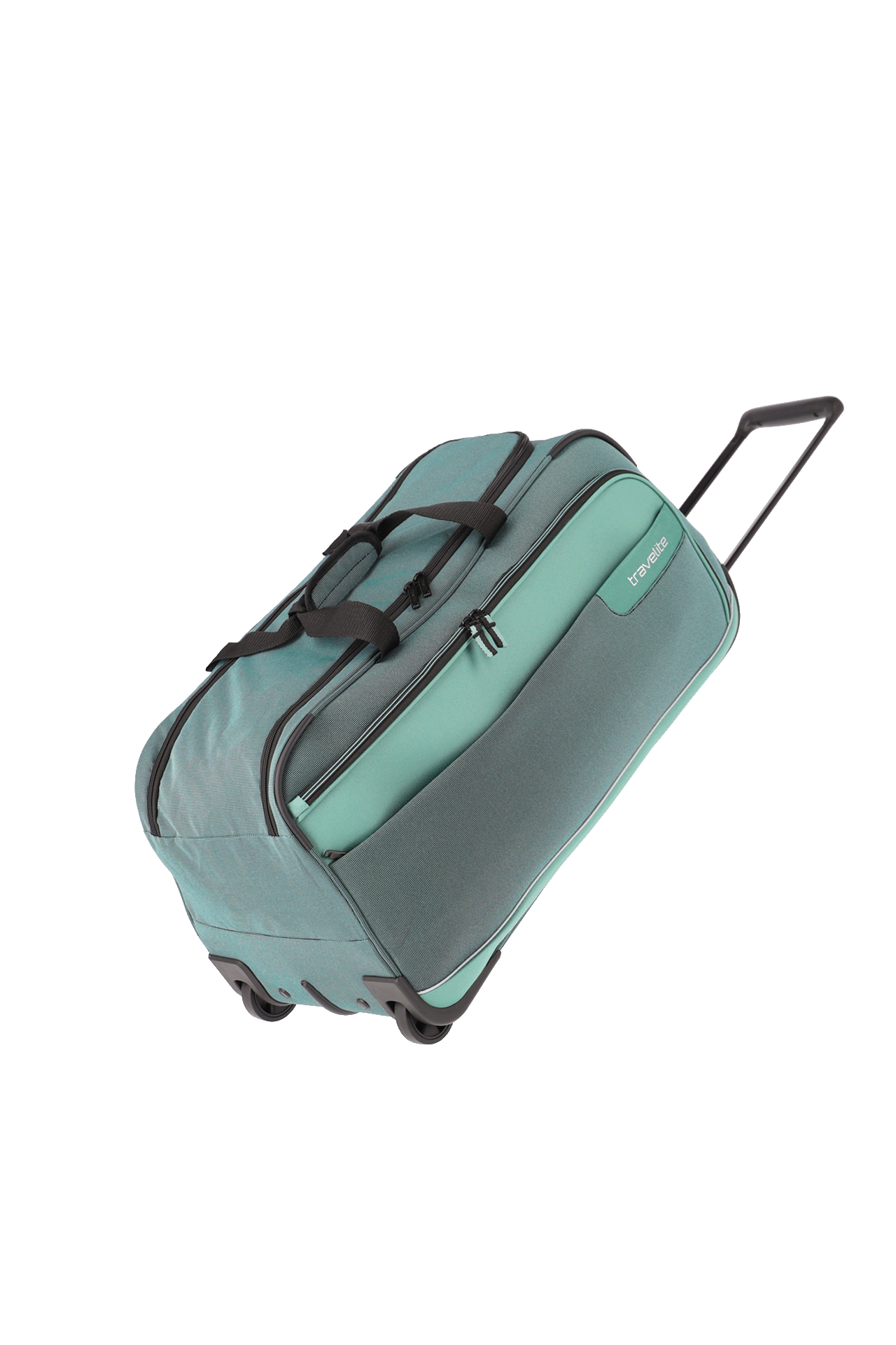 Eukalyptus Viia Trolley-Reisetasche schräg Ansicht von travelite