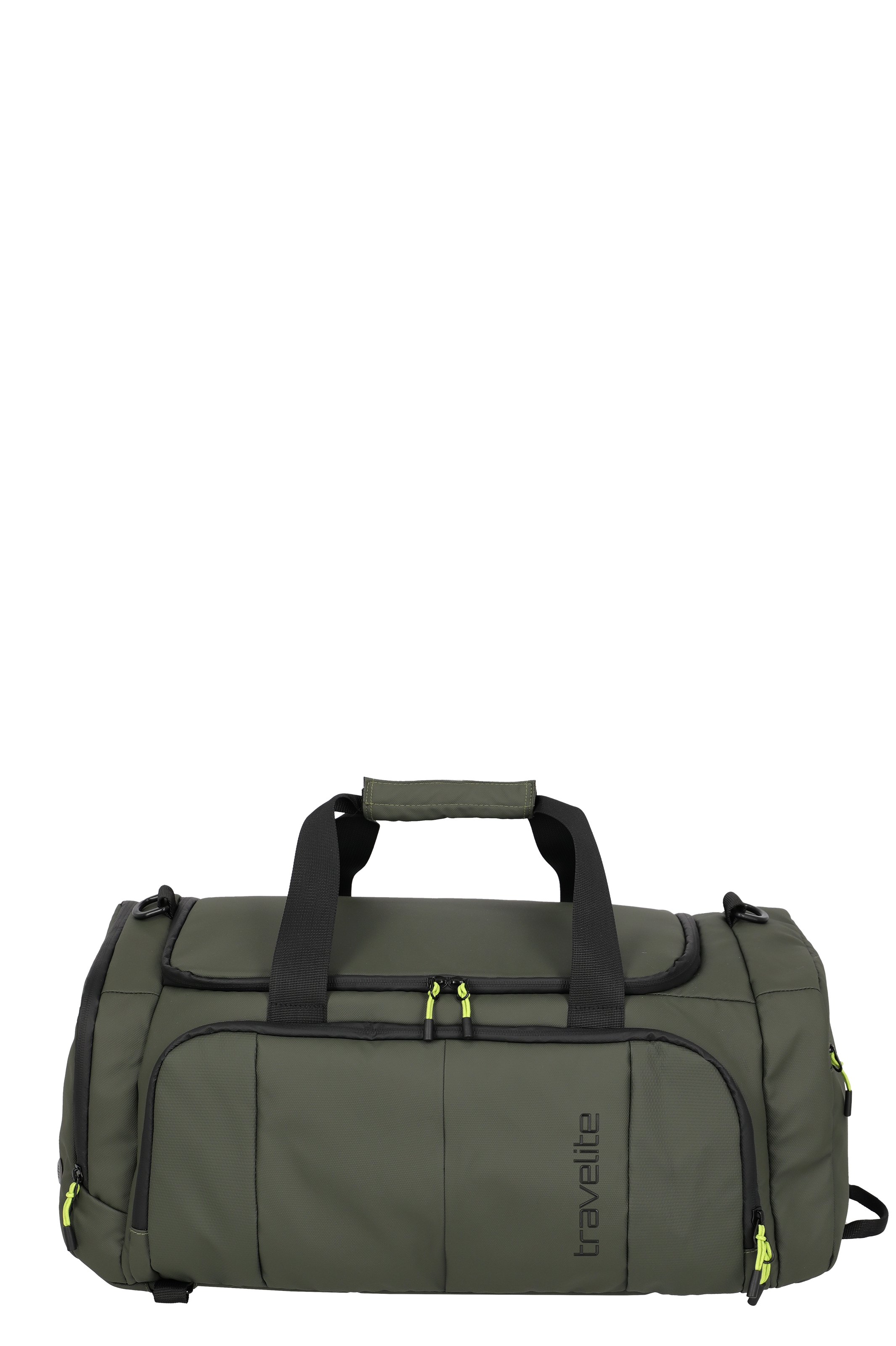 Ein travelite Weekender der Serie Briize Frontansicht in khaki