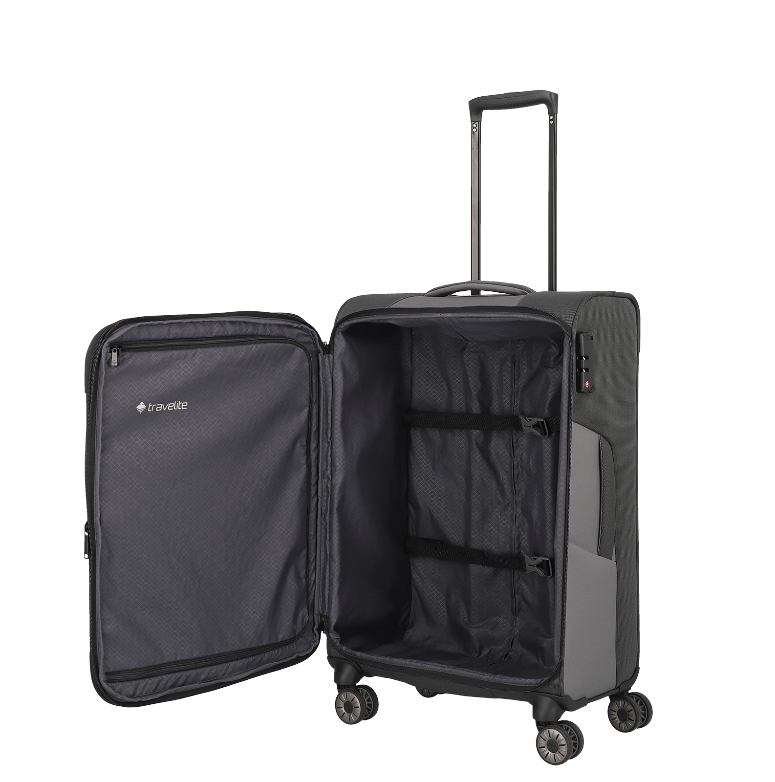 travelite Viia Koffer Schiefer M