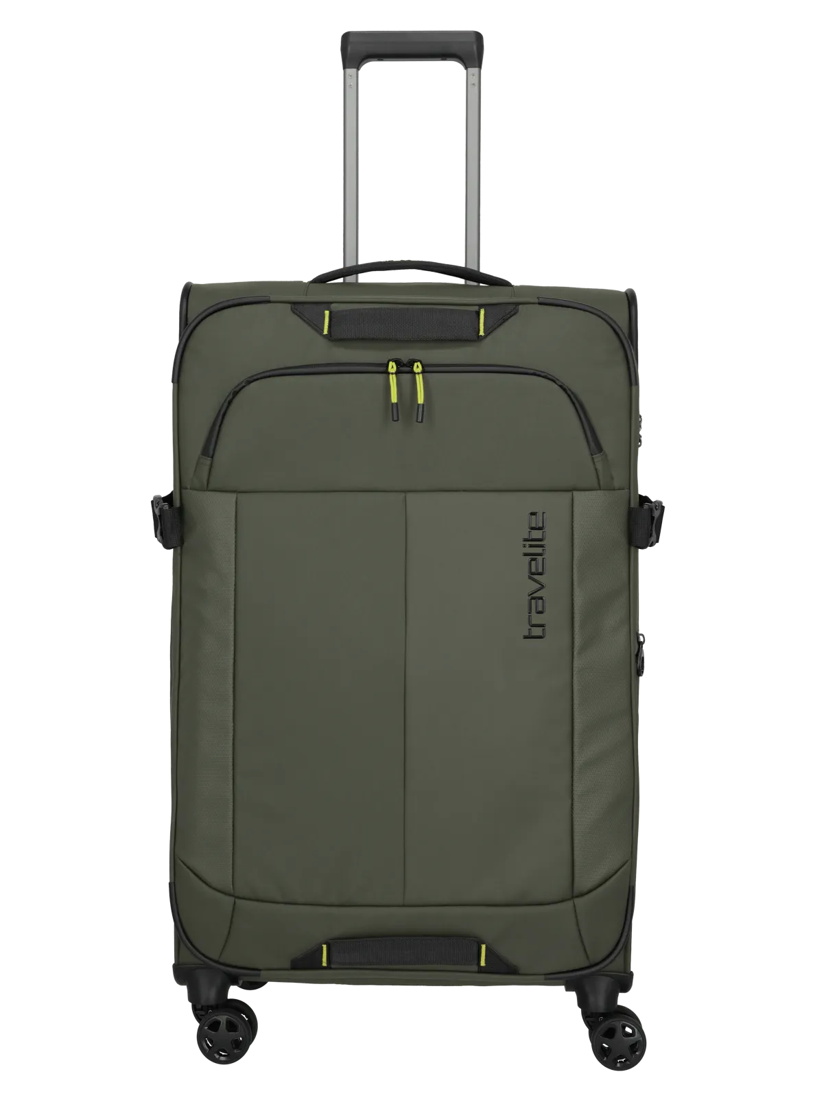 travelite Briize Koffer L khaki Ein travelite Koffer der Serie Briize Größe L 78cm Frontansicht in khaki
