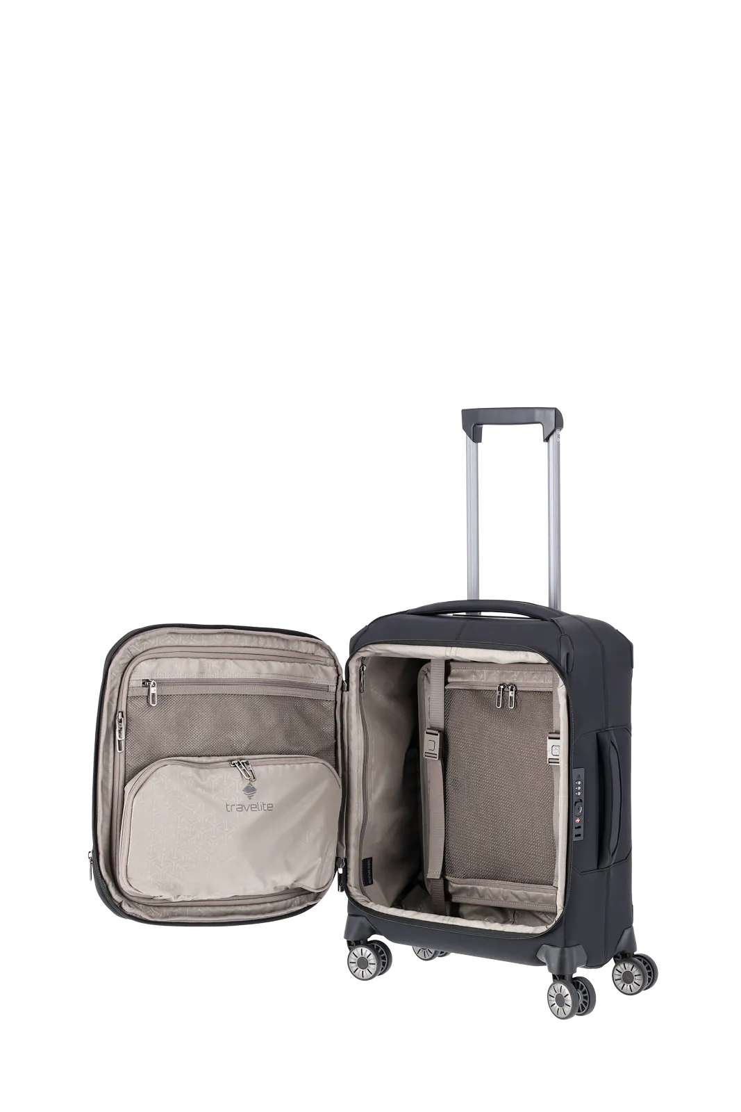 travelite Priima Koffer schwarzer Größe S