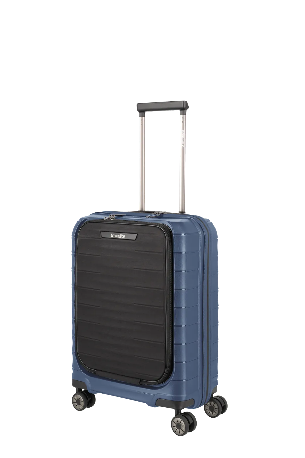 Mooby in Blau Groesse S mit Vortasche Frontansicht schraeg