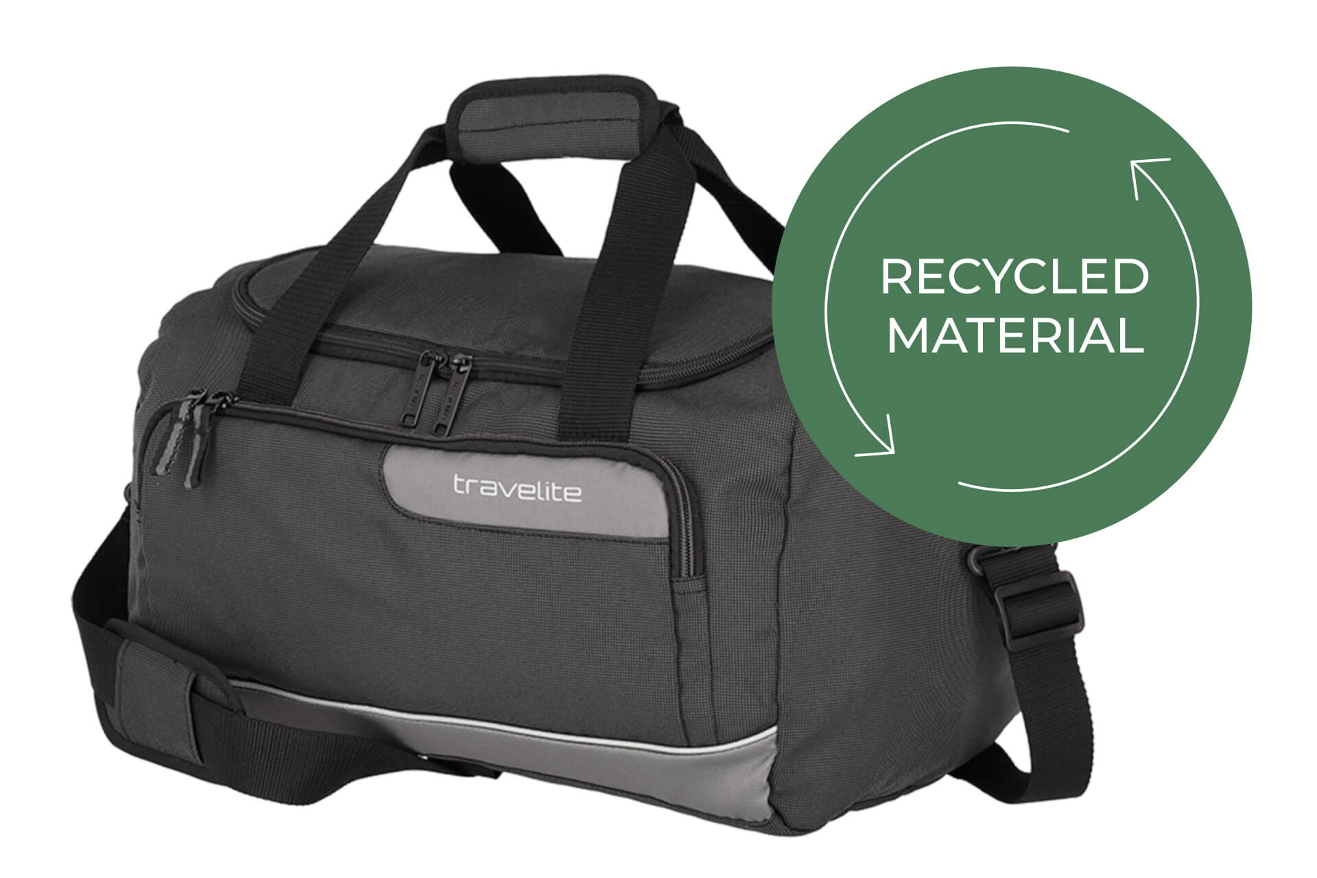 Schiefer Viia Reisetasche von travelite recycled Material