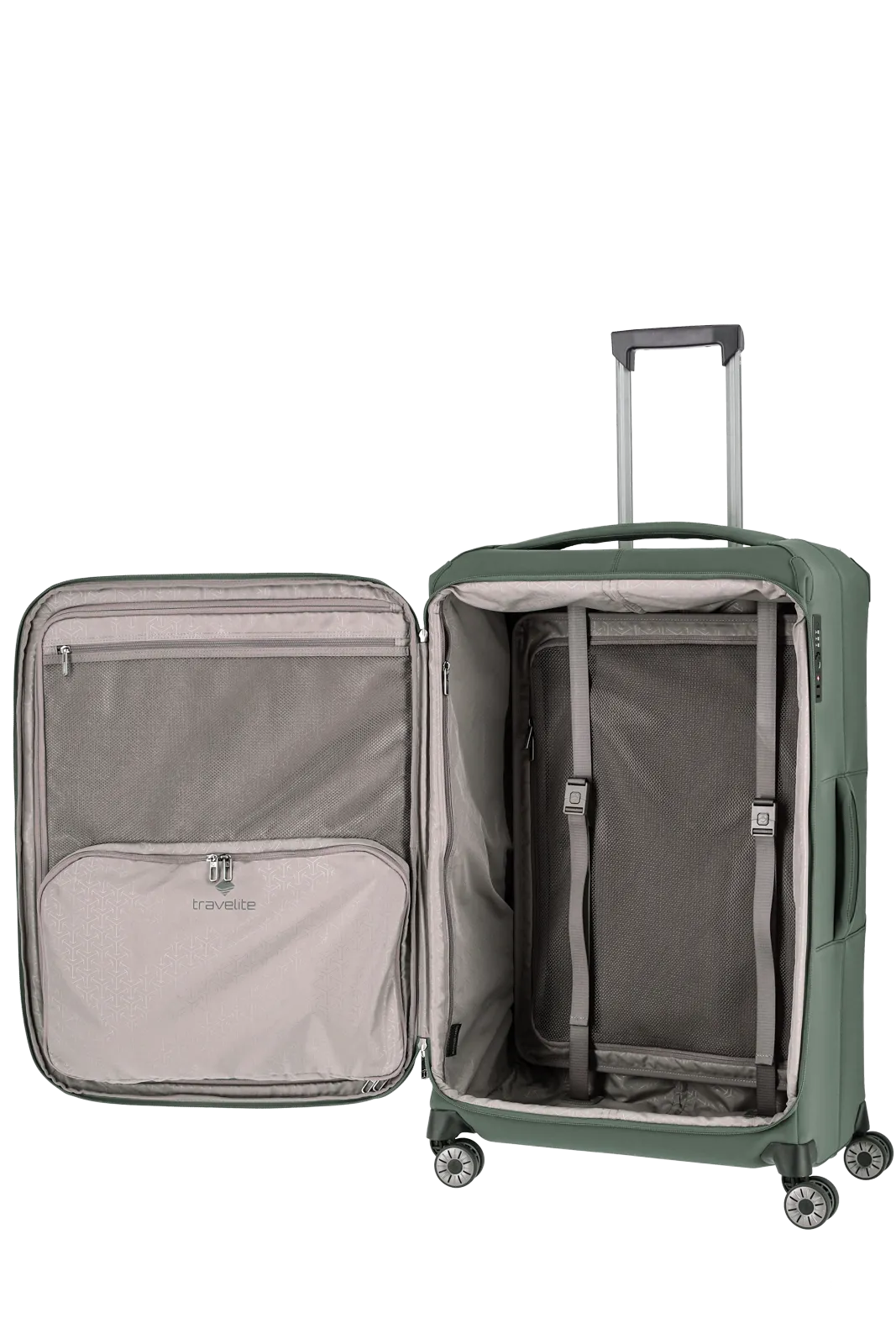 oliver Priima Weichgepäck Koffer geöffnet von travelite Größe L
