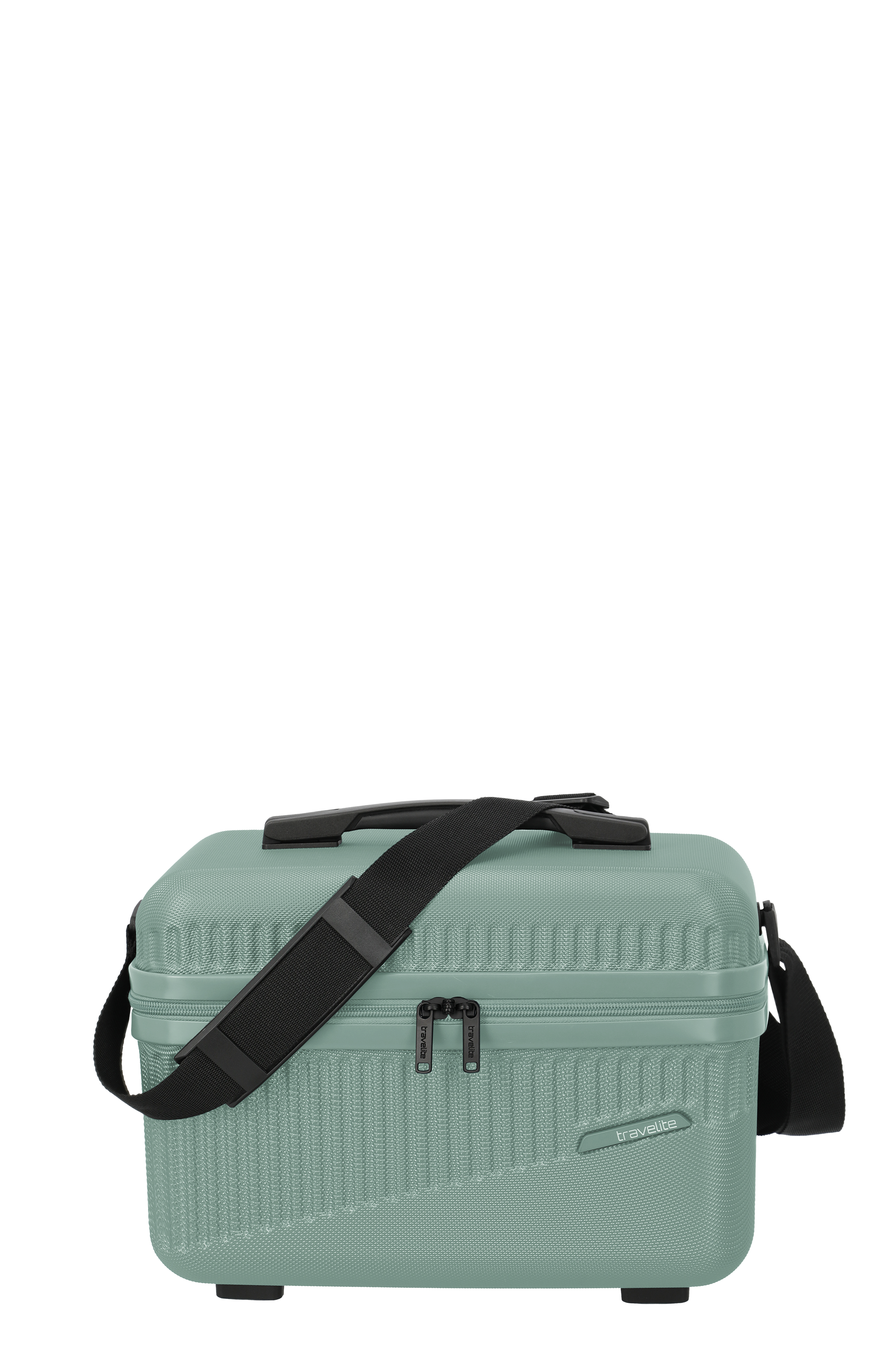 Un travelite Beautycase de la série Bali vue de face en menthe