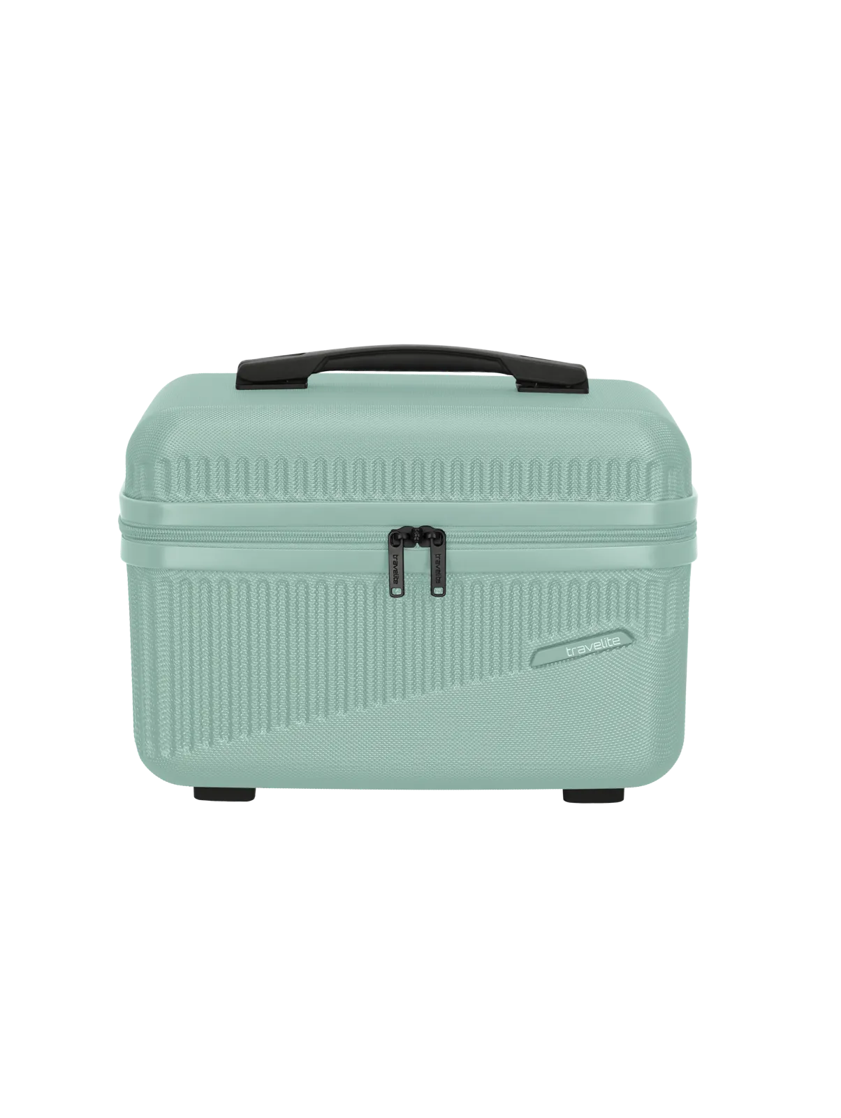 travelite bali Beautycase mint Ein travelite Beautycase der Serie Bali Frontansicht in mint