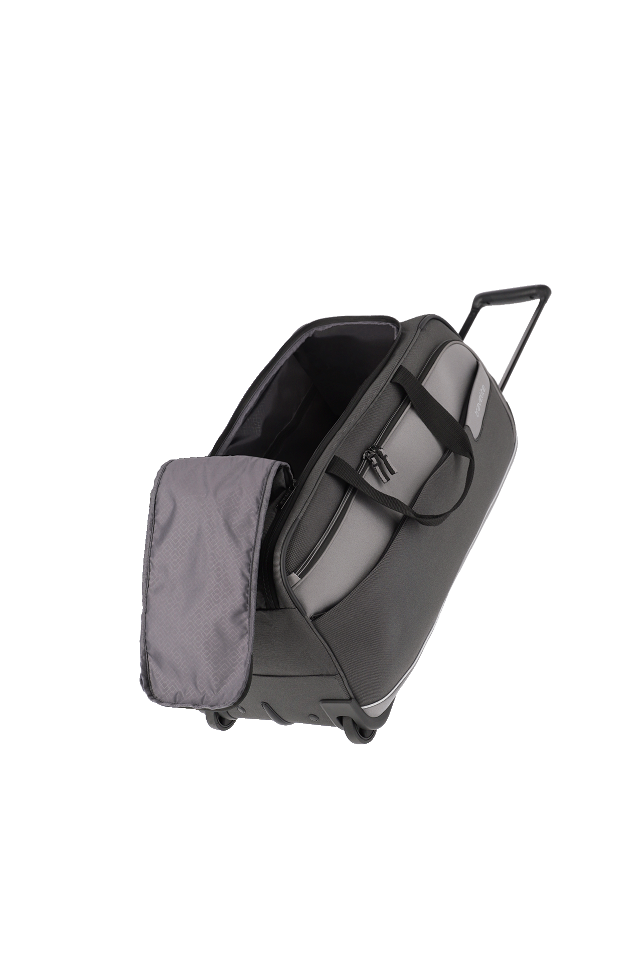 schiefer Viia Trolley-Reisetasche geöffnet von travelite