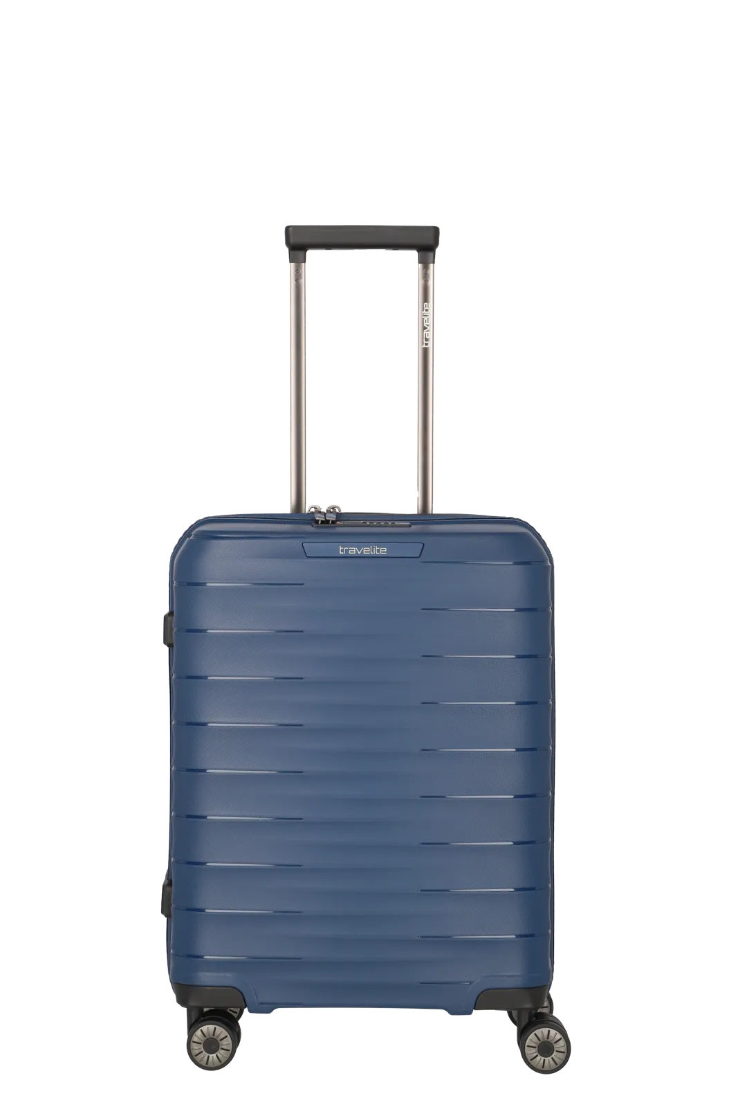 Mooby in Blau Groesse S Frontalansicht travelite Mooby Trolley S in Blau Frontalansicht