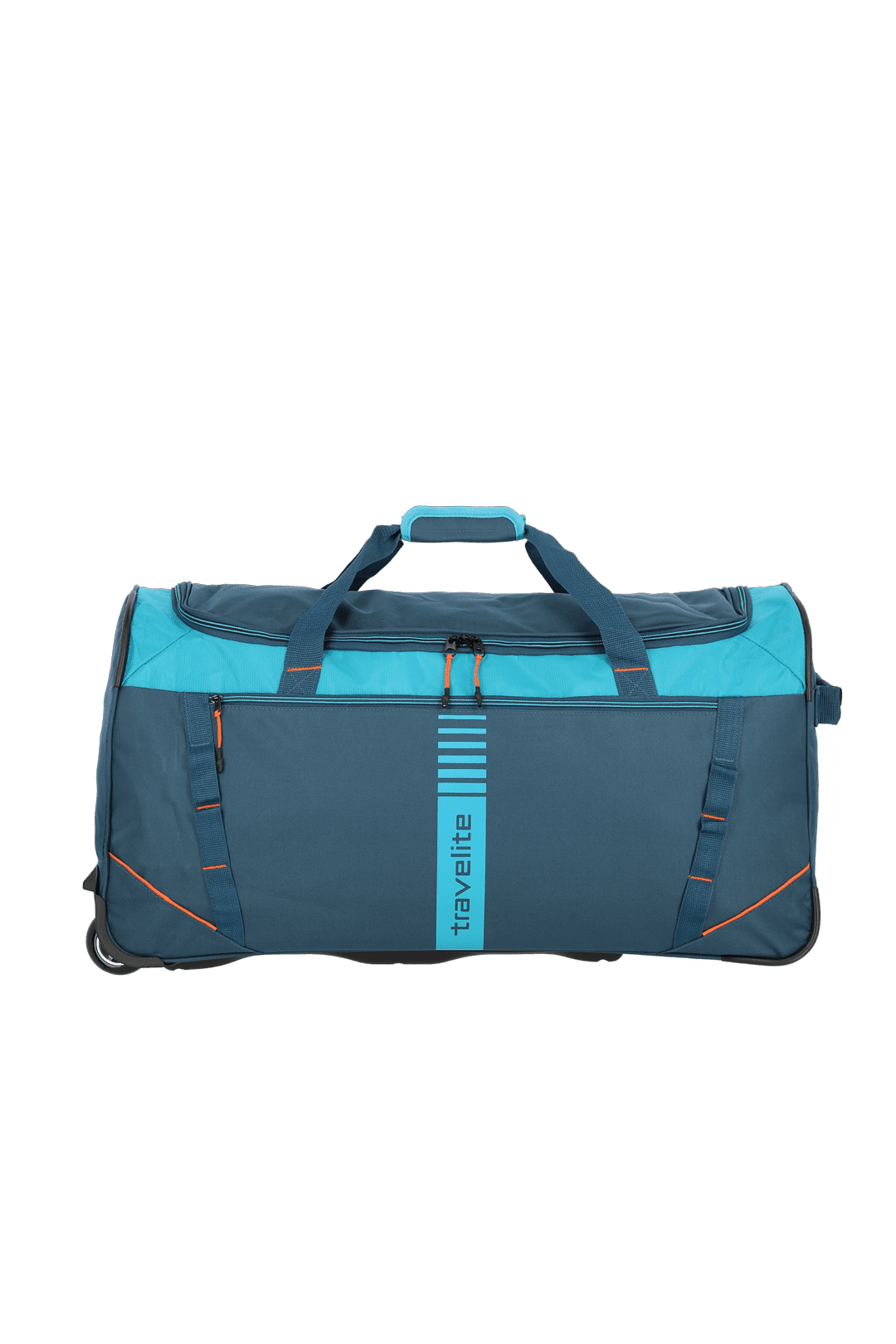 Geräumige Reisetasche von Travelite mit Rollen, Blau