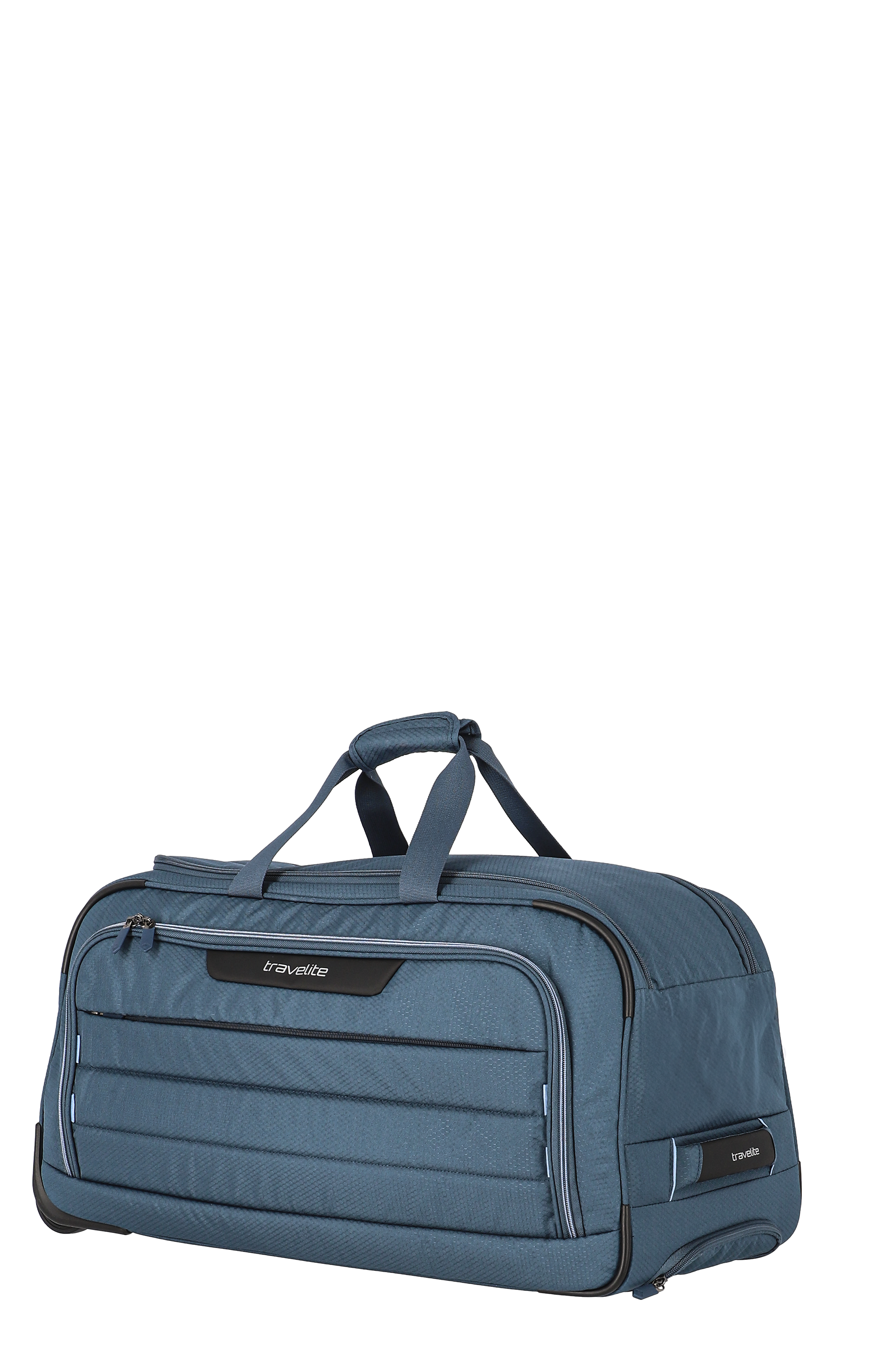 Travelite Reisetasche in Blau mit Tragegriffen und Reißverschluss – ideal für Kurztrips und Sport