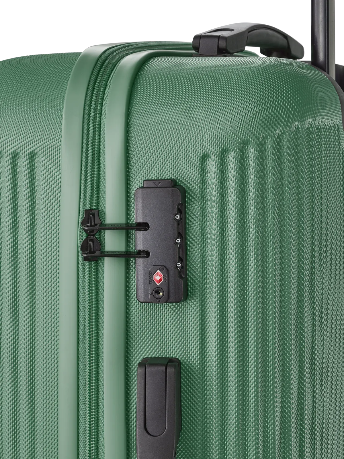 travelite Bali Hartschalenkoffer Detail grün