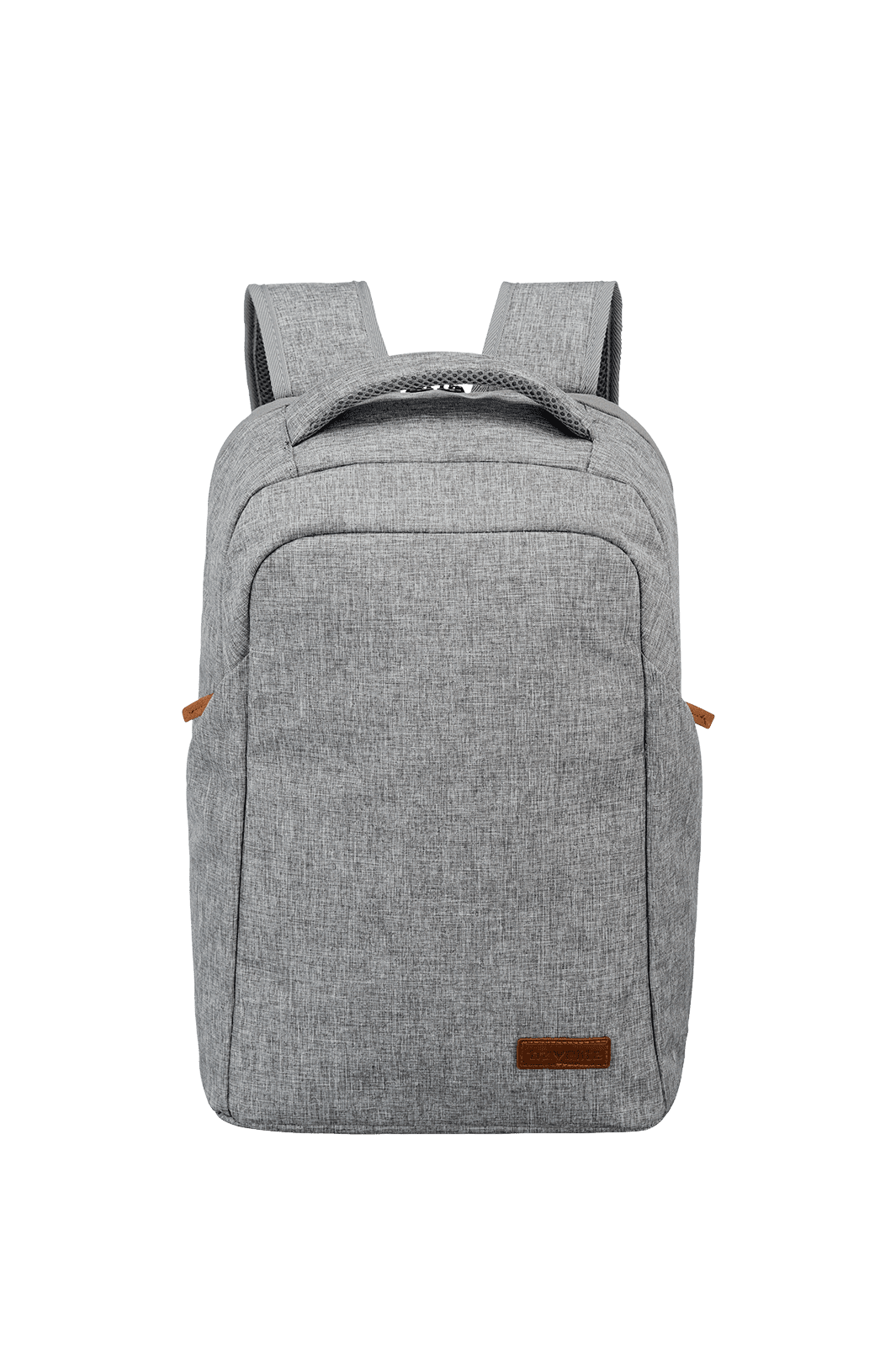 Moderner grauer Rucksack für Alltag und Reisen Grauer Rucksack mit minimalistischem Design, ideal für Schule, Arbeit oder Reisen