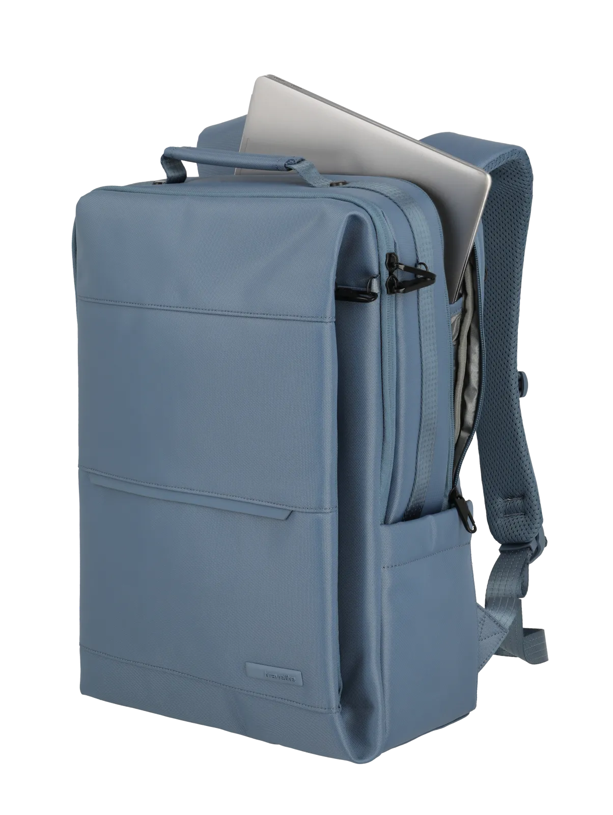 Moderner blauer Rucksack mit Laptopfach – ideal für Beruf, Schule und Reisen