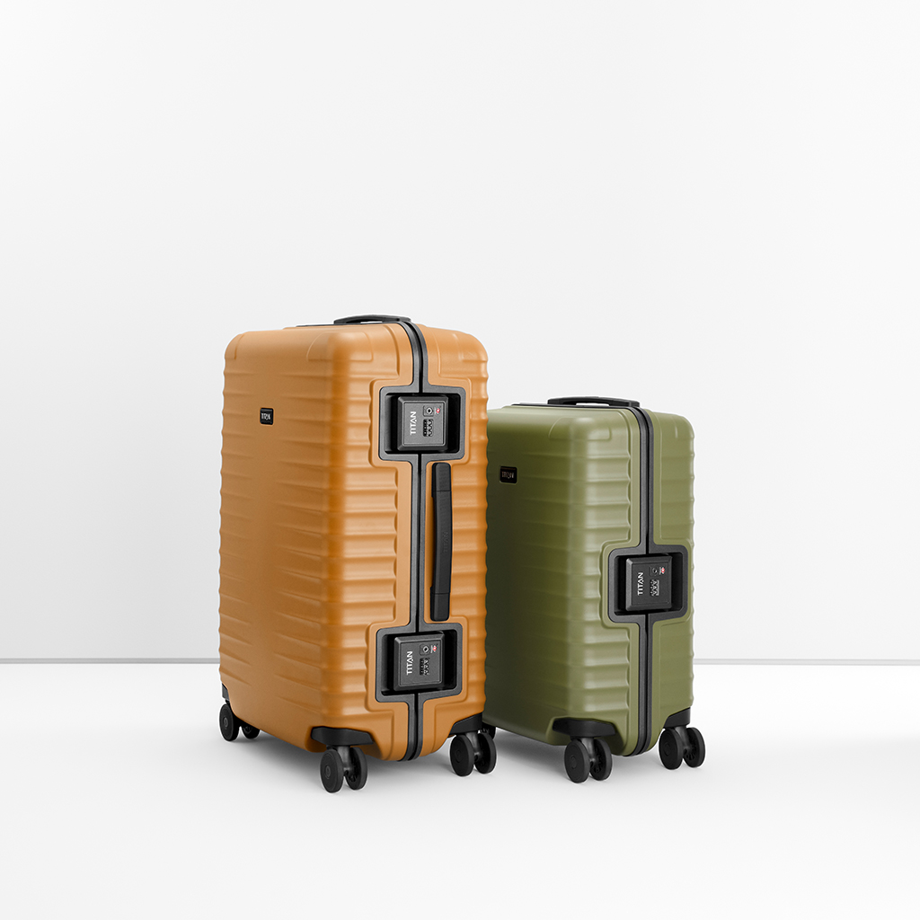 TITAN OVERSEAS Koffer mit umlaufender Rahmenkonstruktion